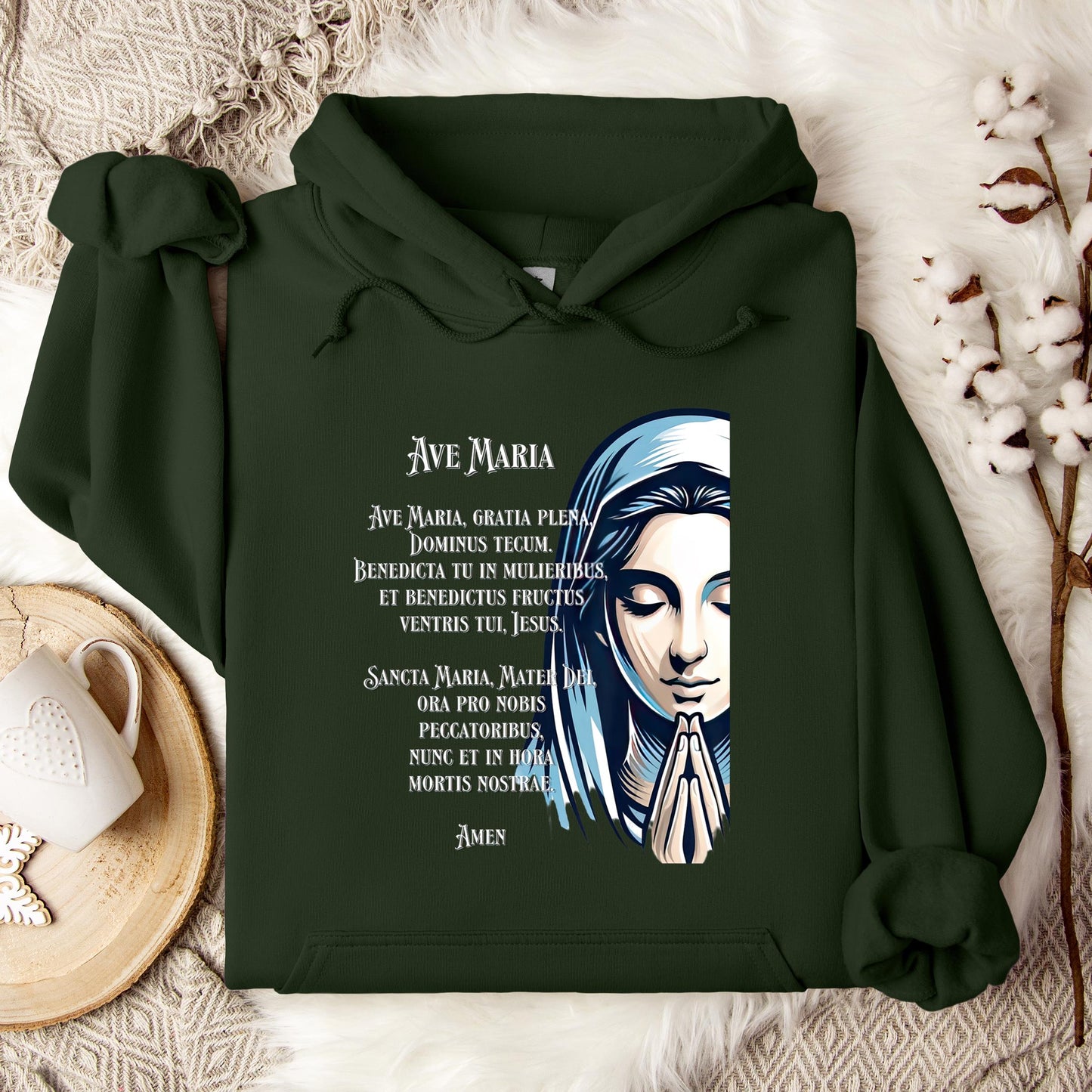 The Holy Virgin Mary 15 Hoodie