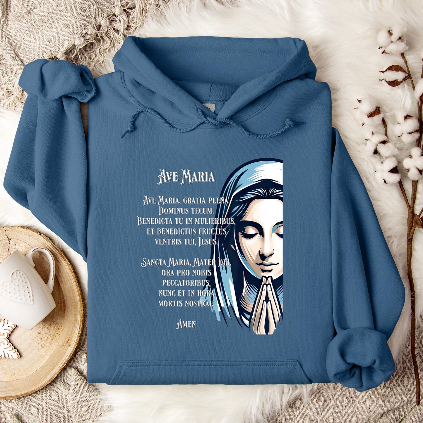 The Holy Virgin Mary 15 Hoodie