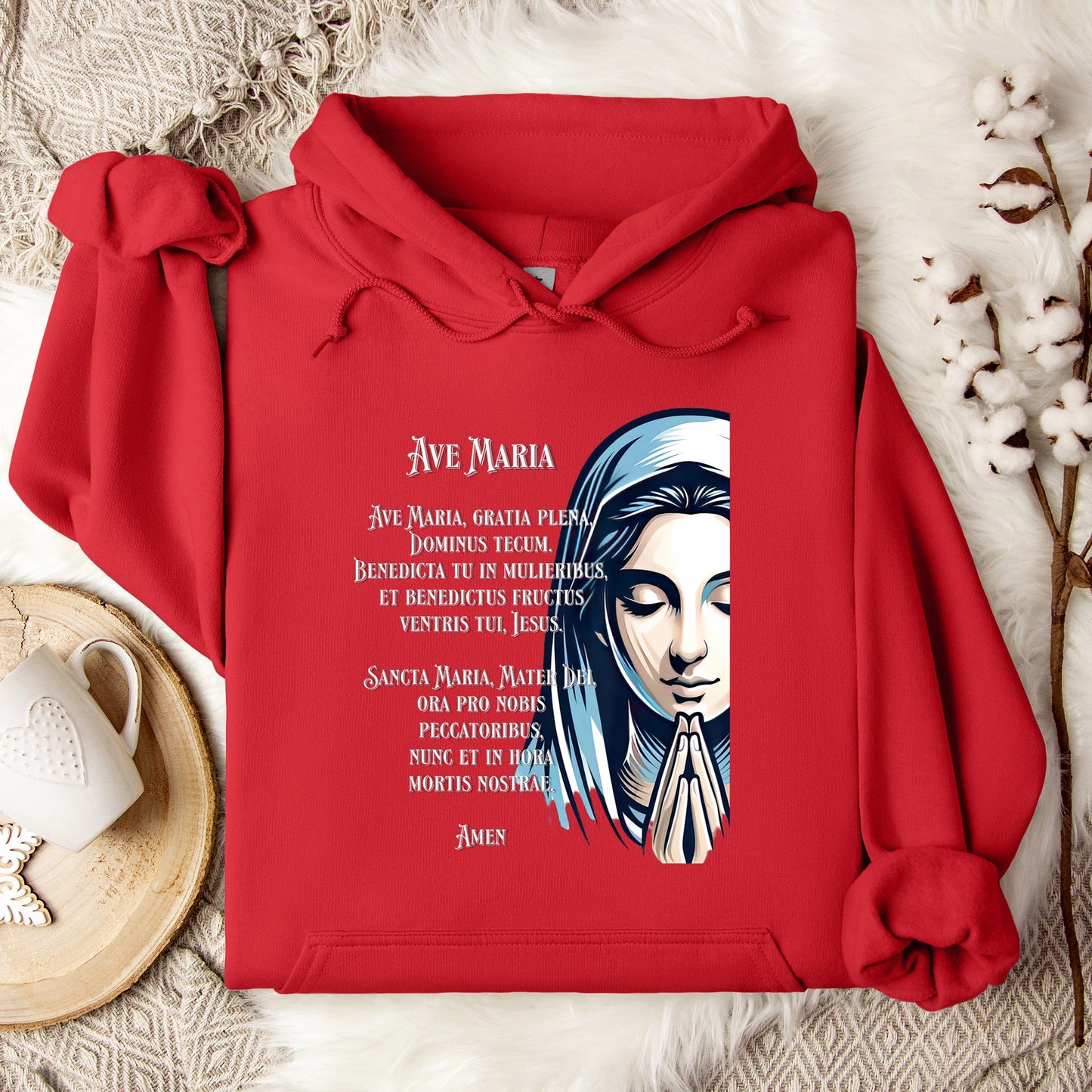 The Holy Virgin Mary 15 Hoodie