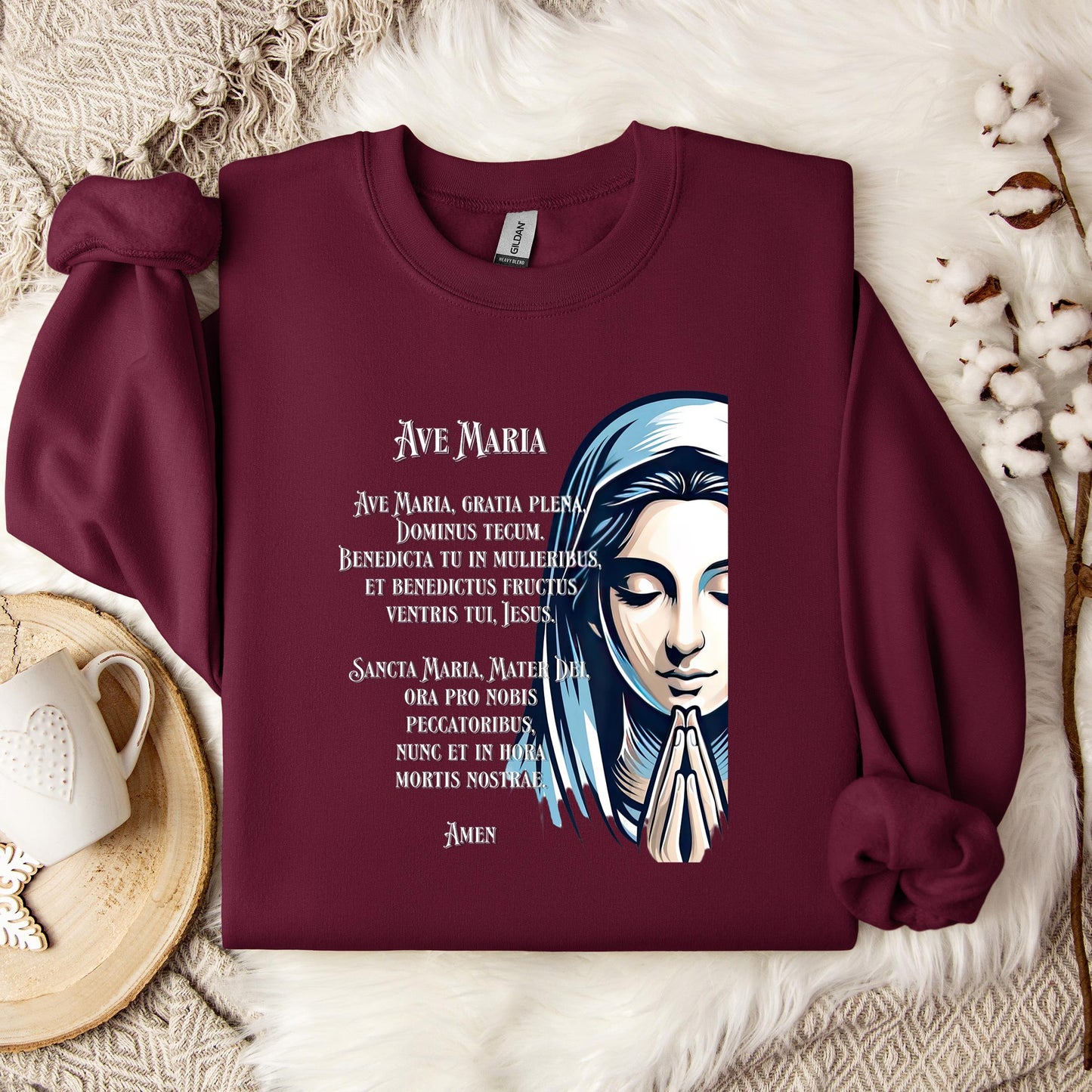 The Holy Virgin Mary 15 Sweatshirt