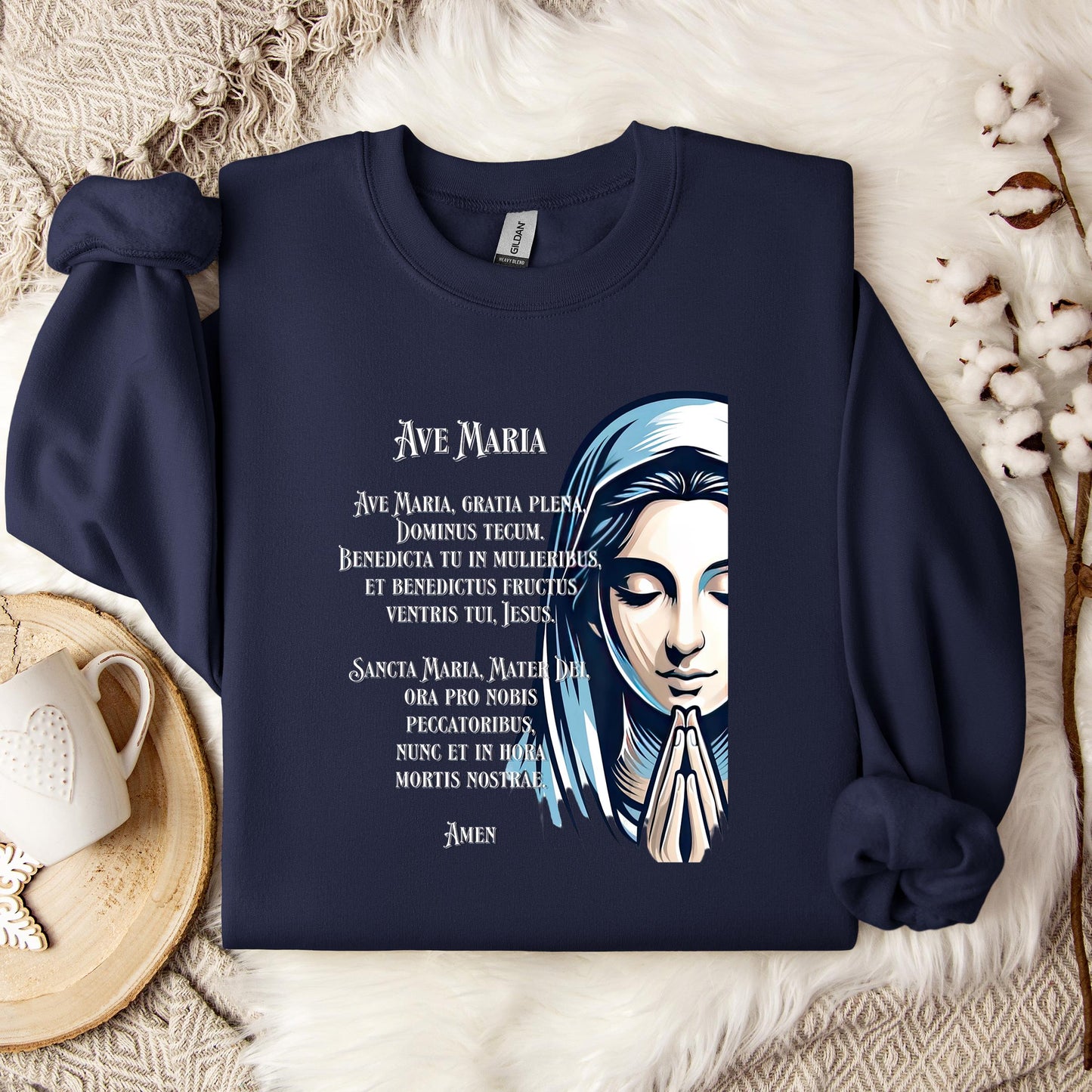 The Holy Virgin Mary 15 Sweatshirt