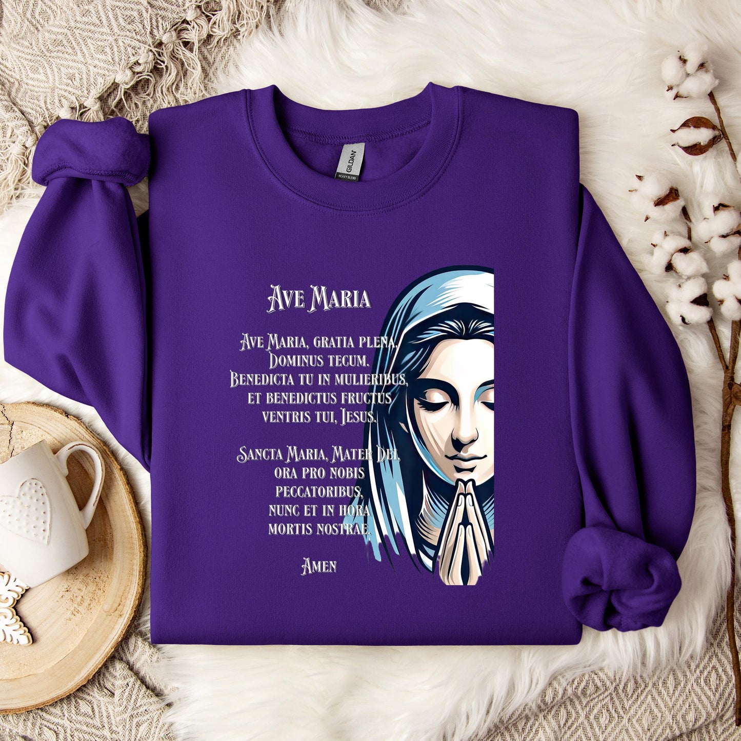 The Holy Virgin Mary 15 Sweatshirt