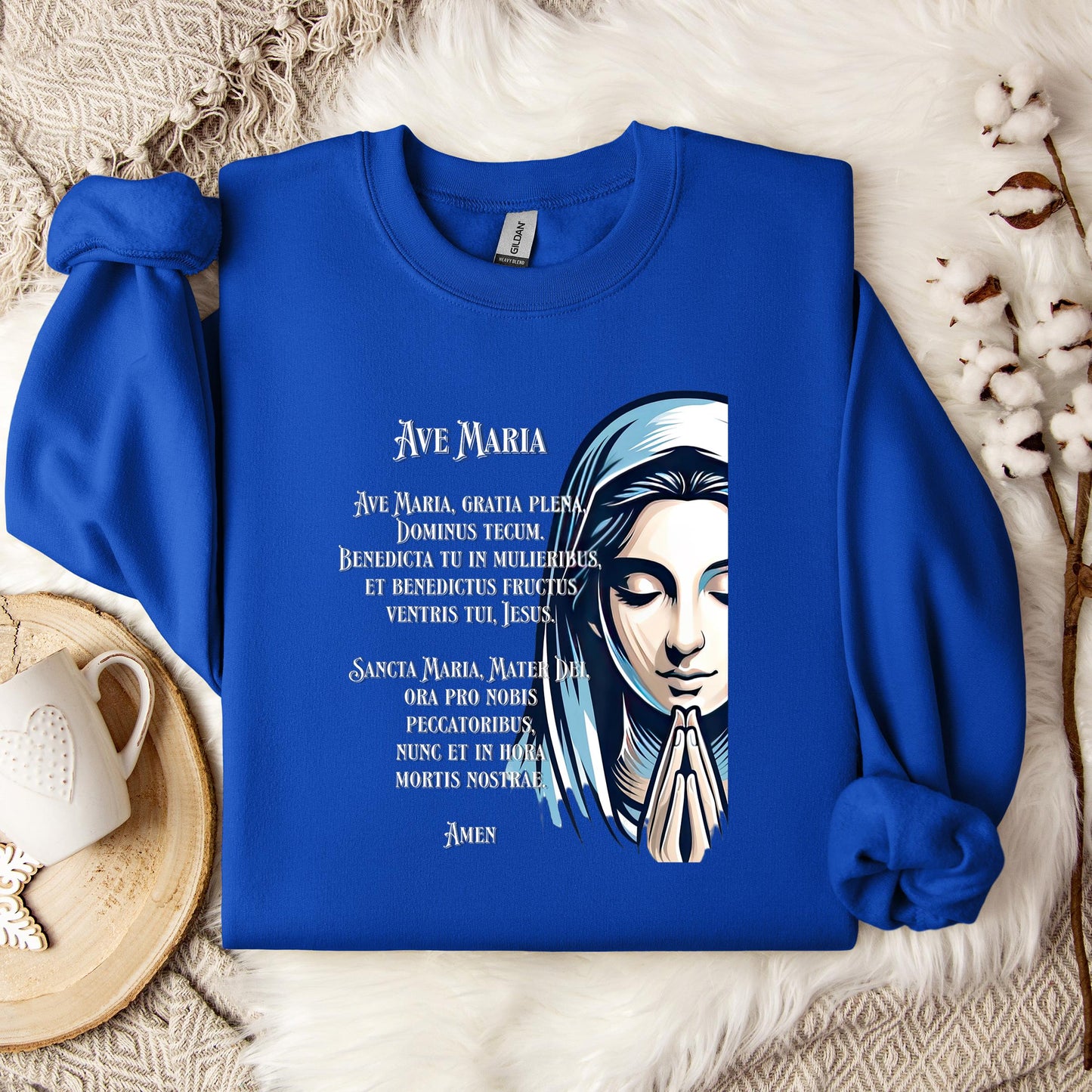 The Holy Virgin Mary 15 Sweatshirt