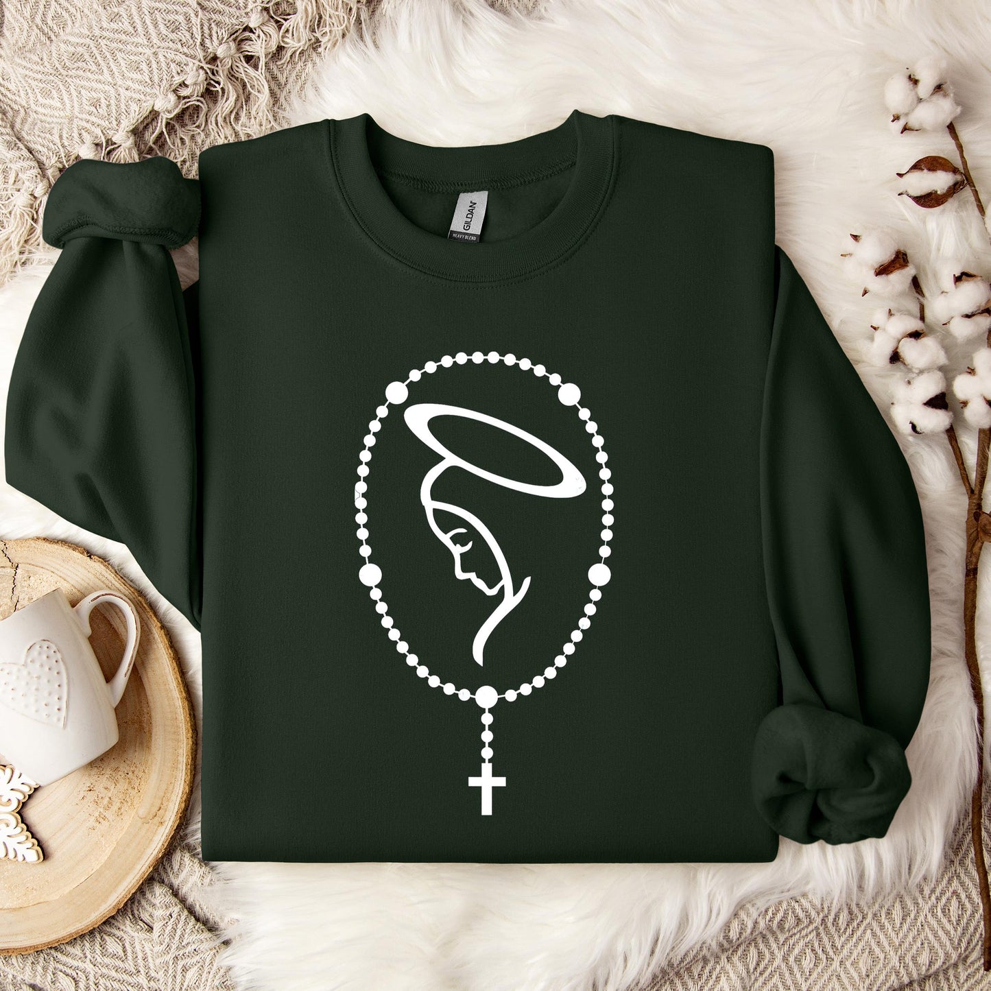 The Holy Virgin Mary 16 Sweatshirt