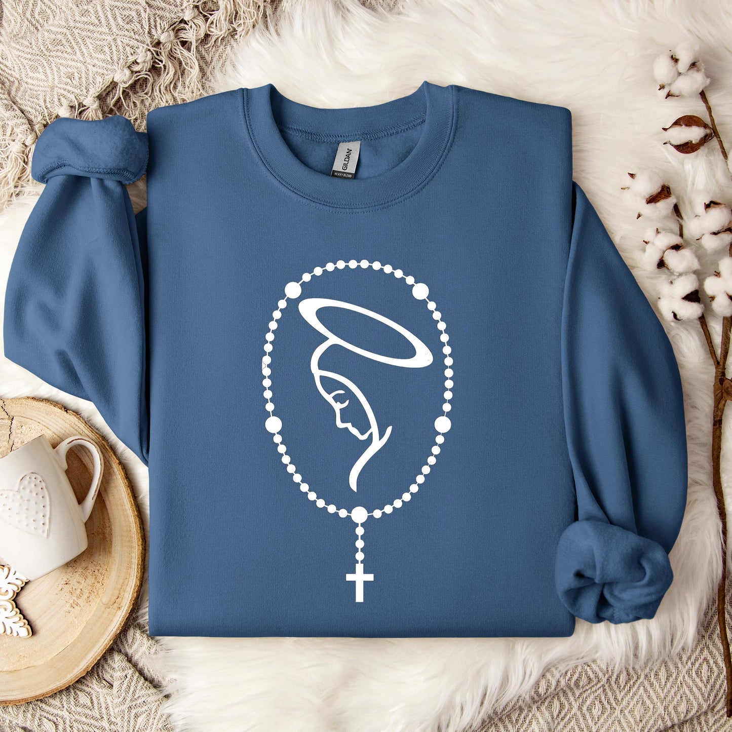 The Holy Virgin Mary 16 Sweatshirt