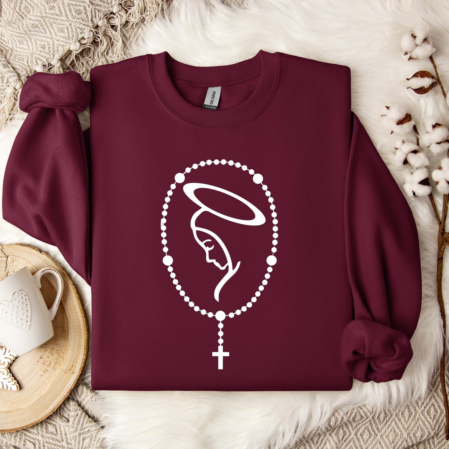 The Holy Virgin Mary 16 Sweatshirt