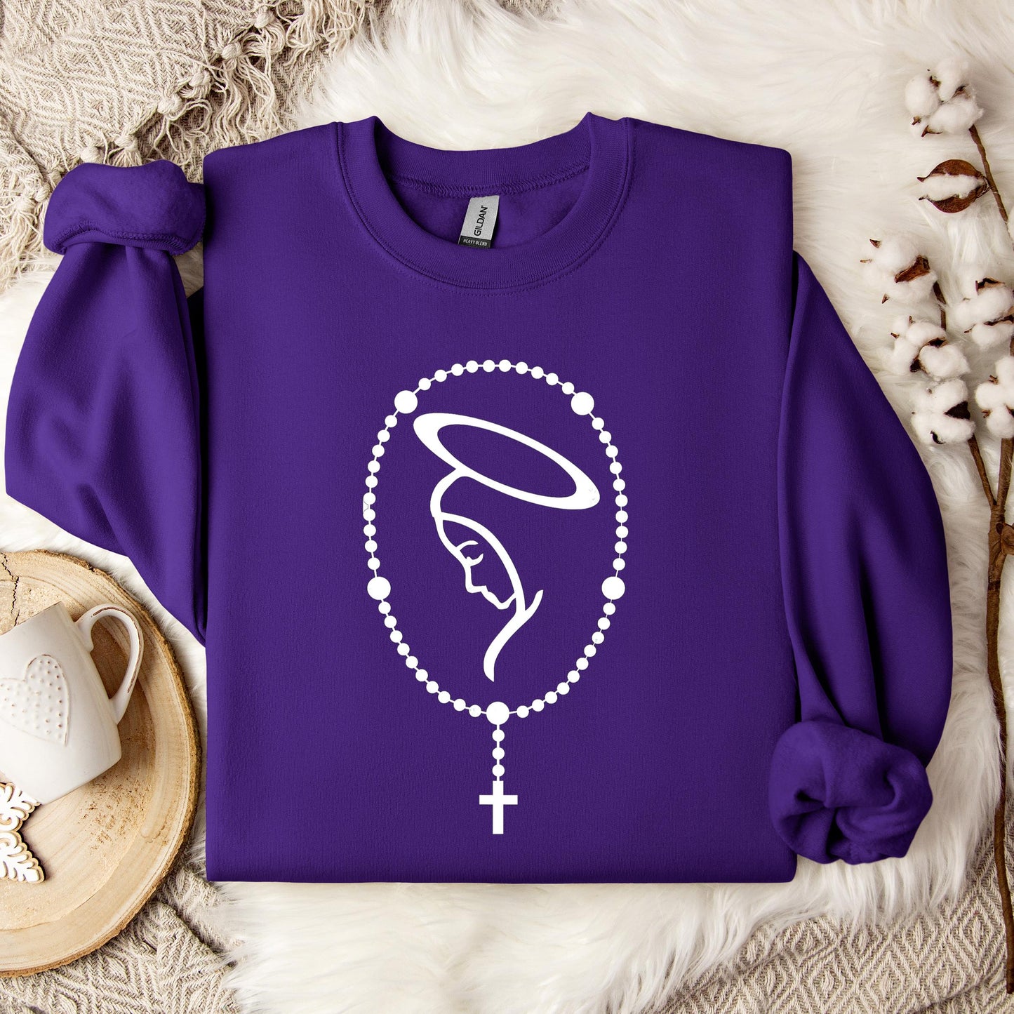 The Holy Virgin Mary 16 Sweatshirt