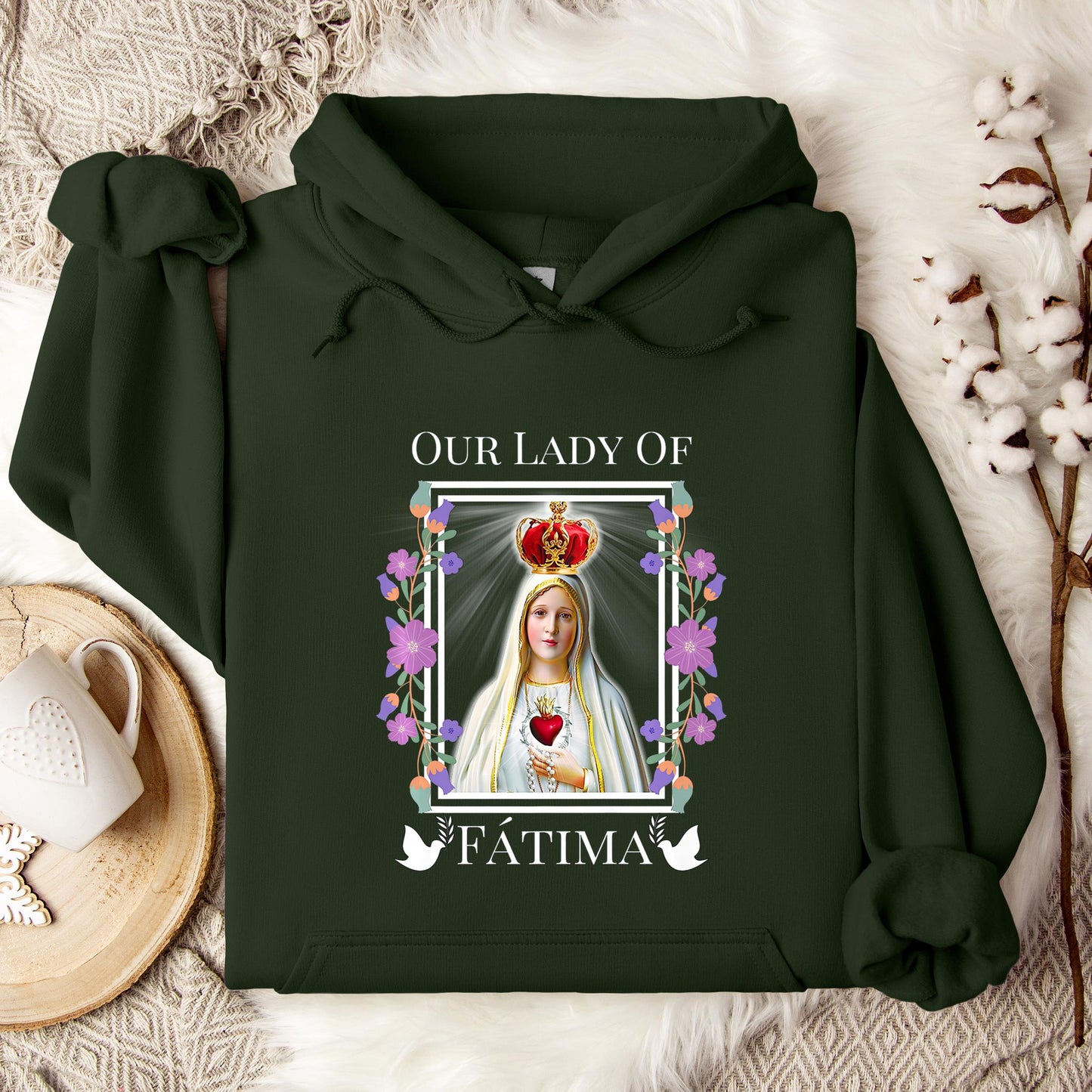 The Holy Virgin Mary 17 Hoodie