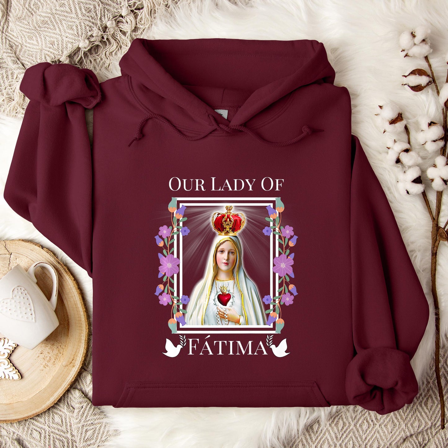 The Holy Virgin Mary 17 Hoodie
