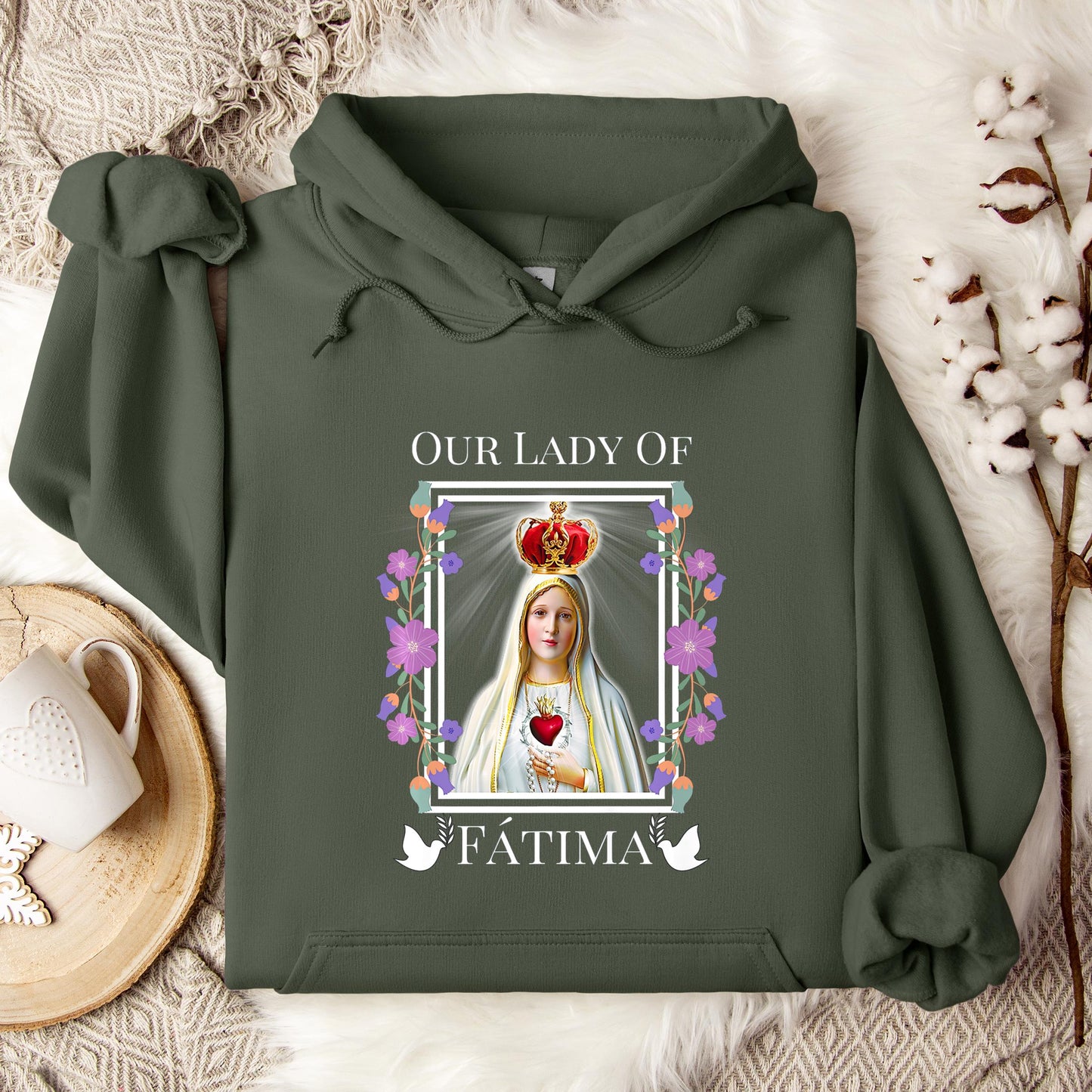 The Holy Virgin Mary 17 Hoodie