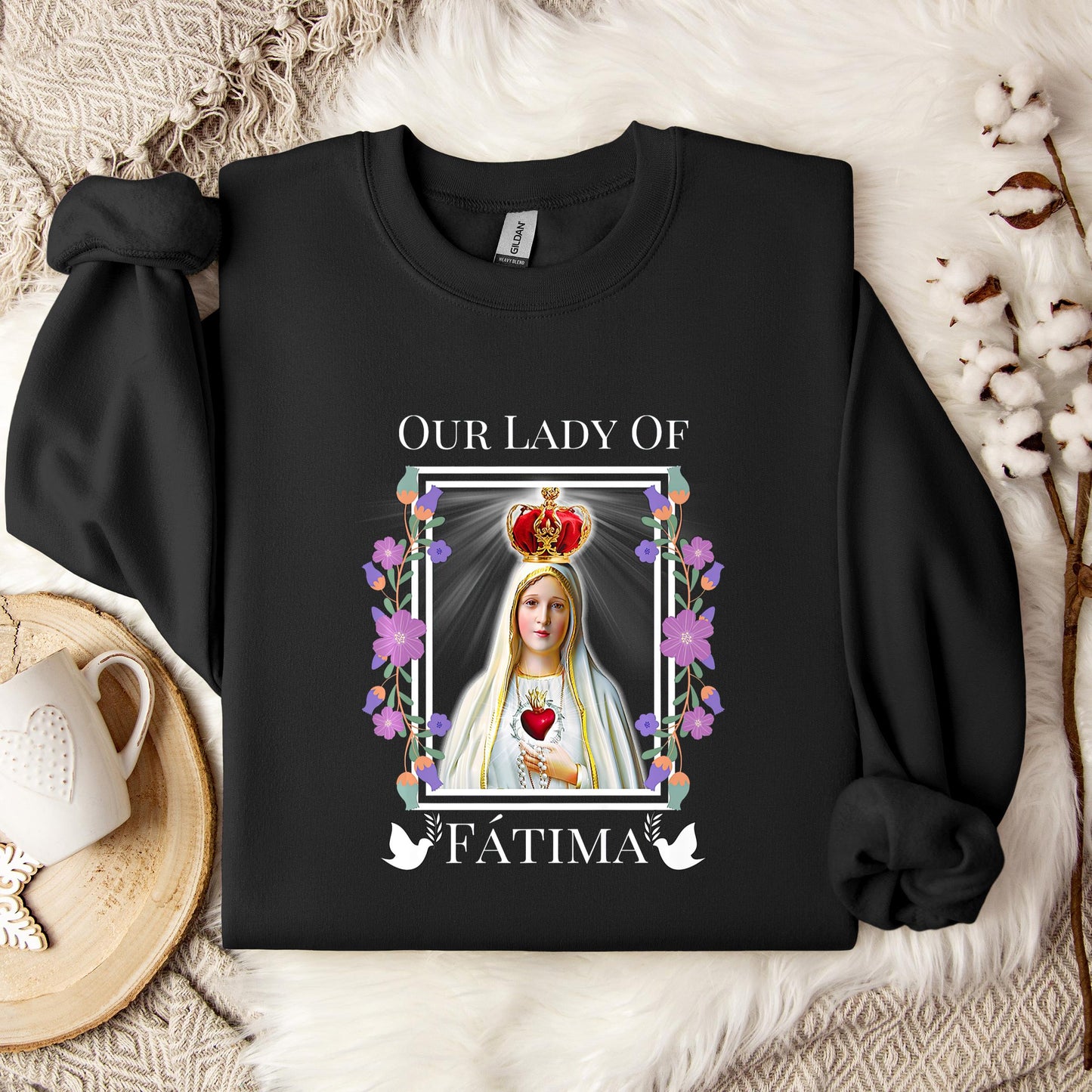 The Holy Virgin Mary 17 Sweatshirt