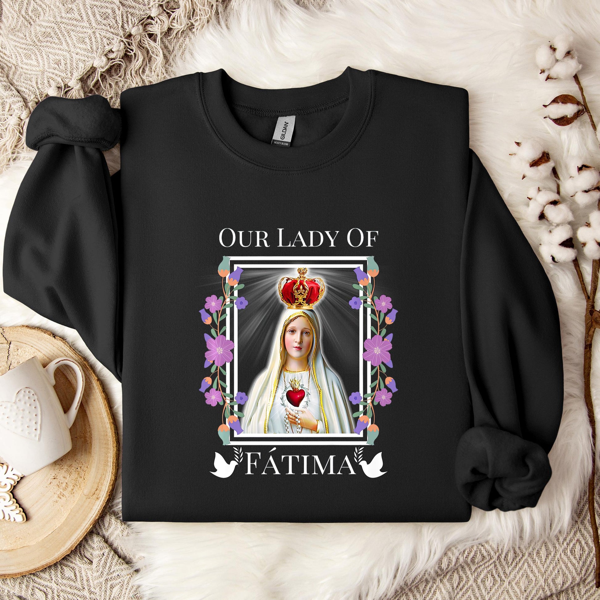 The Holy Virgin Mary 17 Sweatshirt