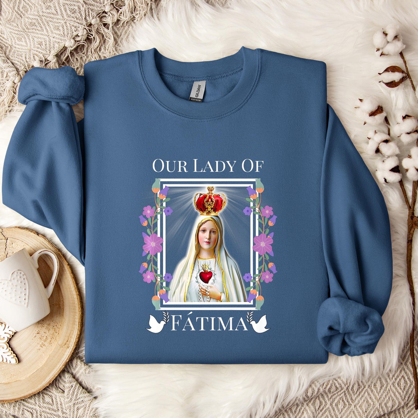 The Holy Virgin Mary 17 Sweatshirt
