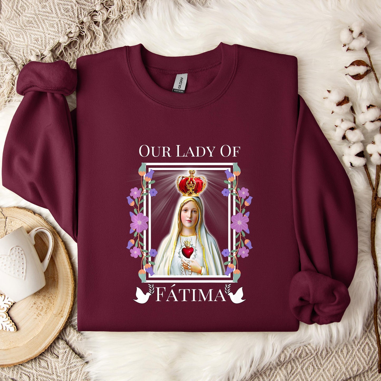 The Holy Virgin Mary 17 Sweatshirt
