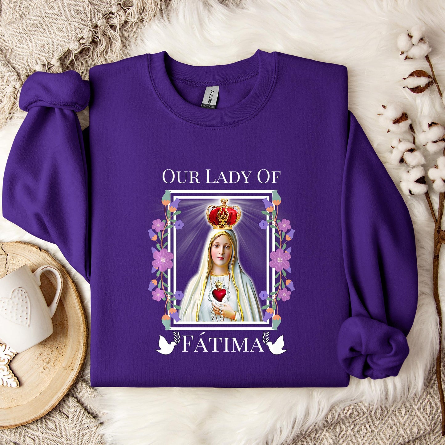 The Holy Virgin Mary 17 Sweatshirt