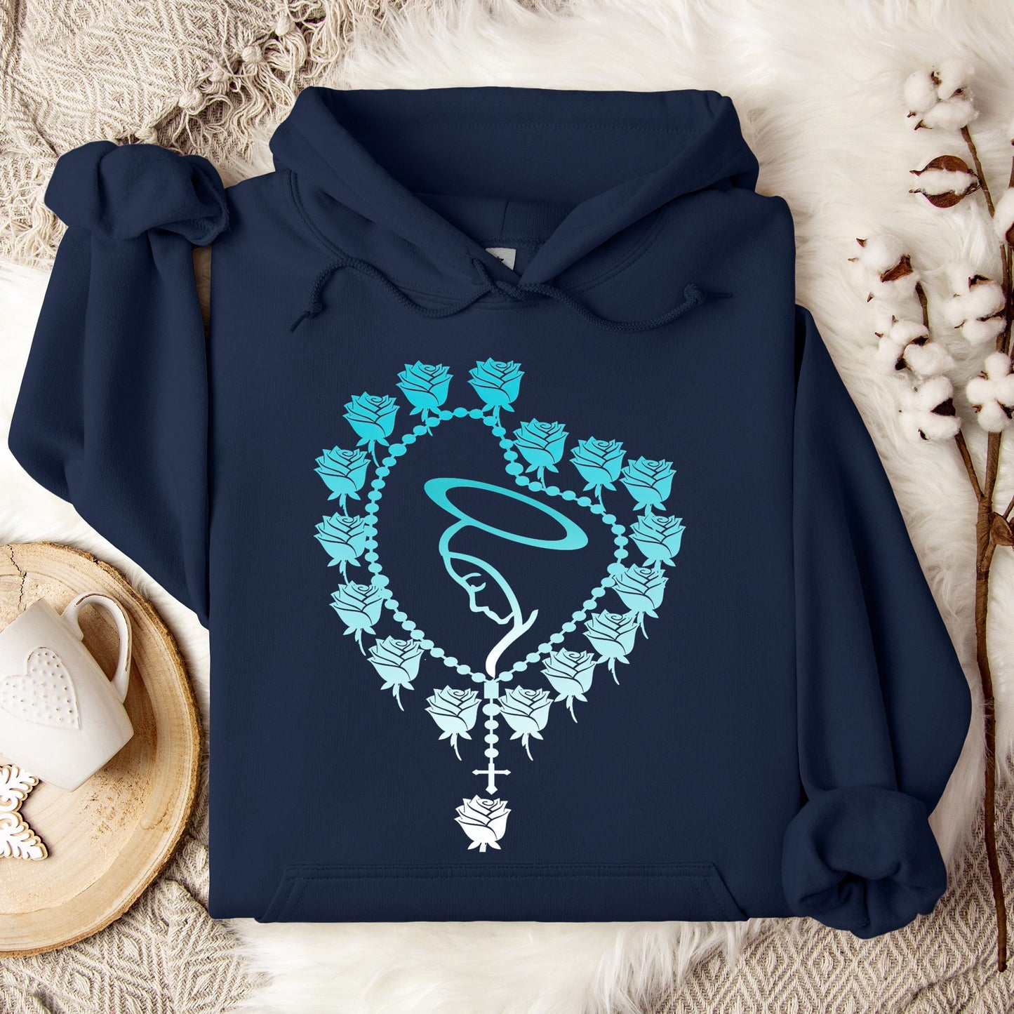 The Holy Virgin Mary 18 Hoodie