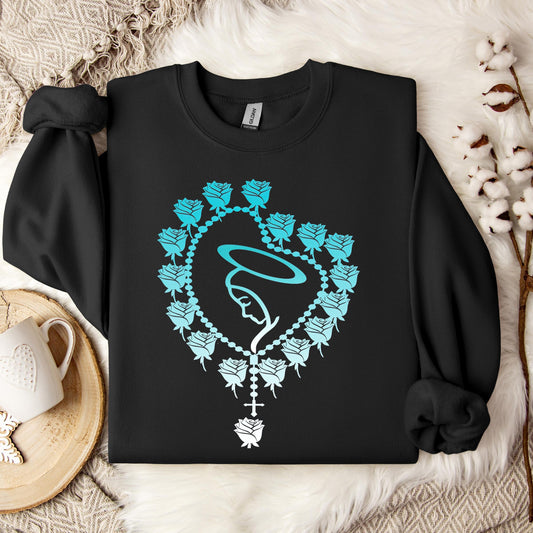 The Holy Virgin Mary 18 Sweatshirt