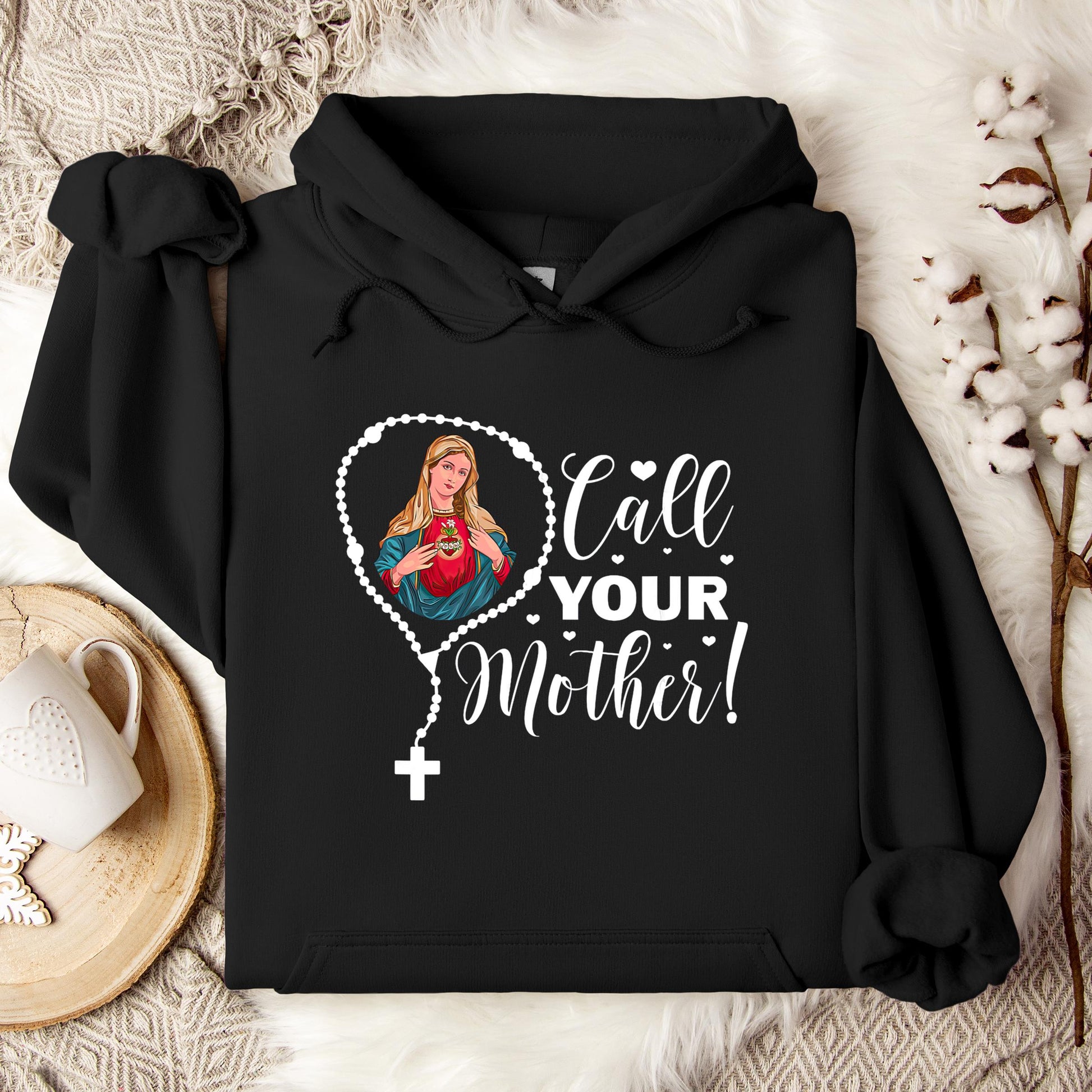 The Holy Virgin Mary 19 Hoodie