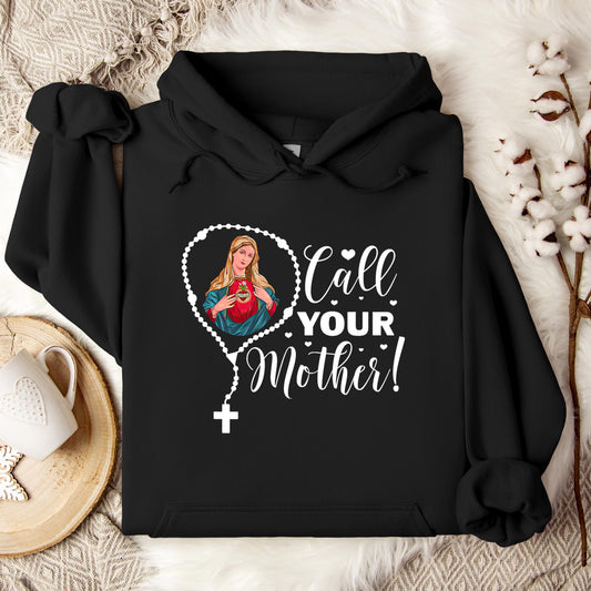 The Holy Virgin Mary 19 Hoodie