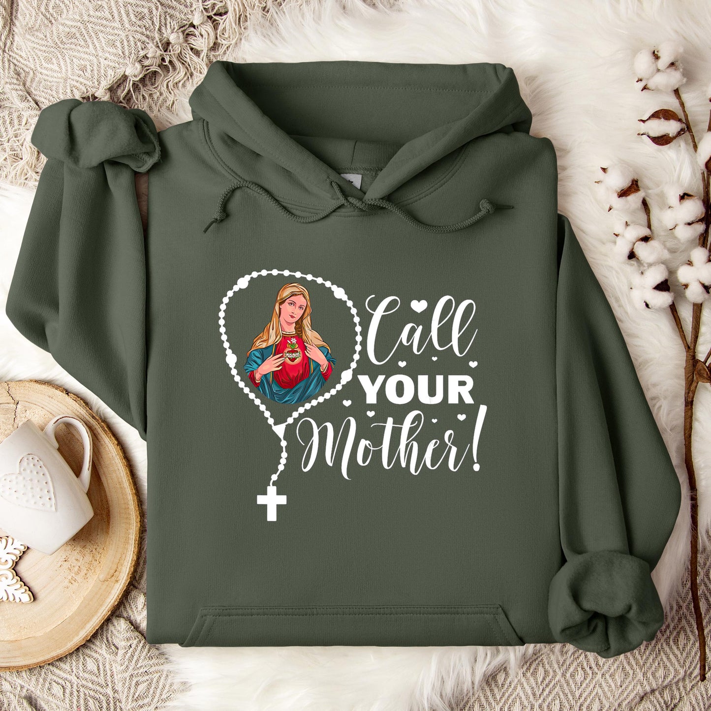 The Holy Virgin Mary 19 Hoodie