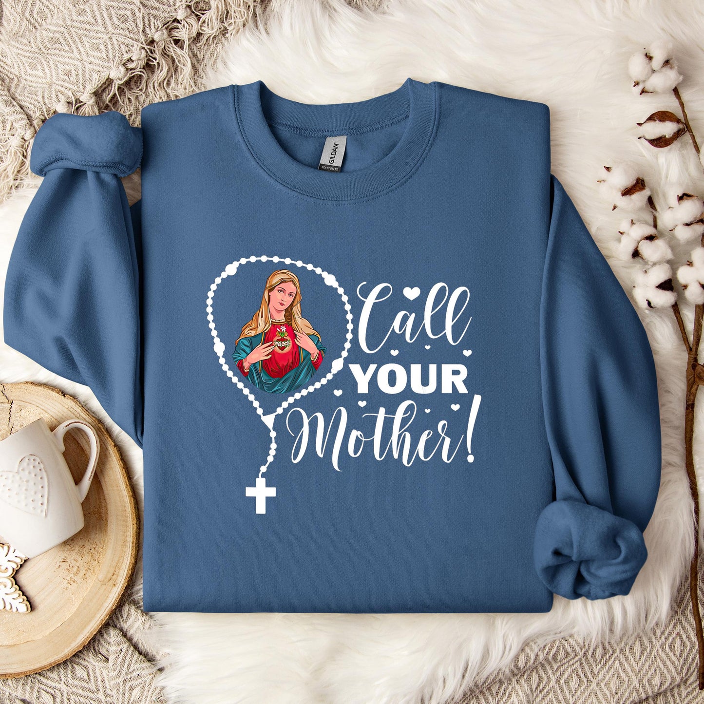 The Holy Virgin Mary 19 Sweatshirt