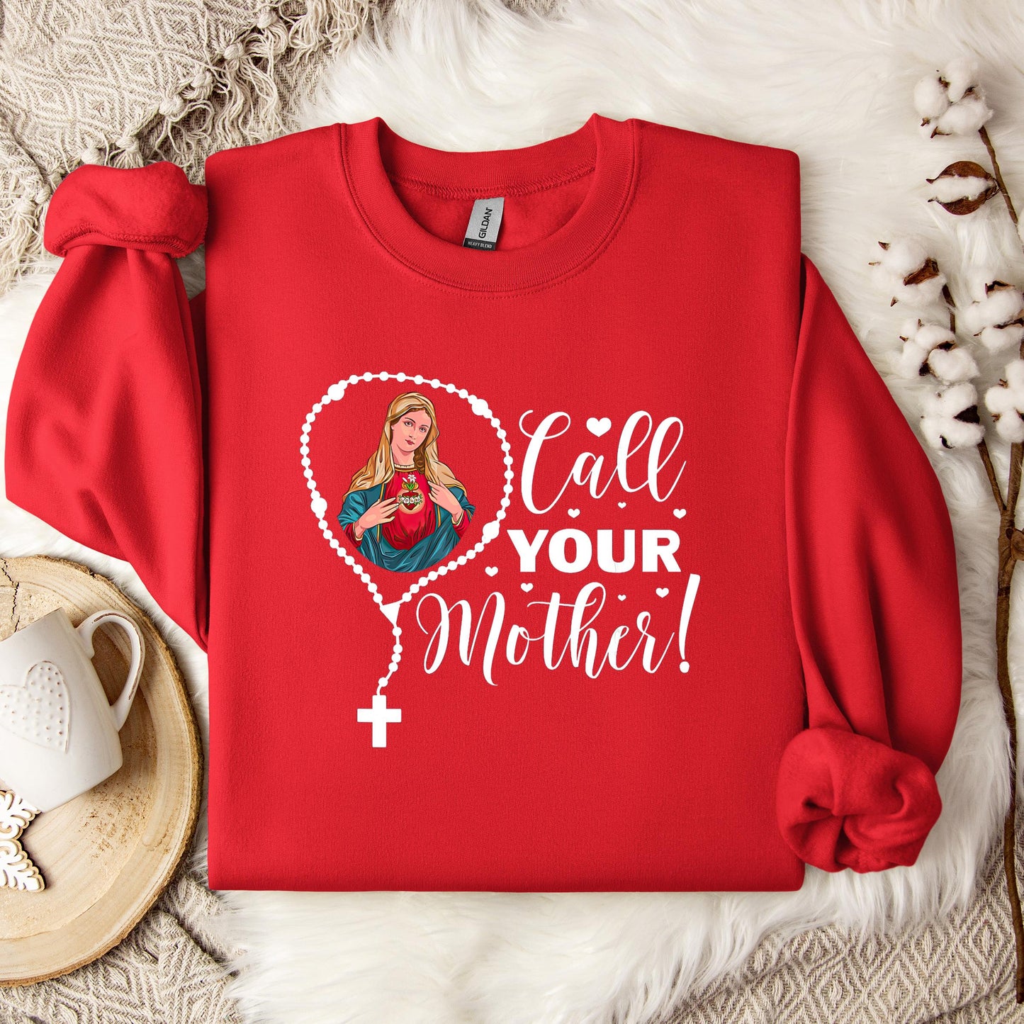 The Holy Virgin Mary 19 Sweatshirt