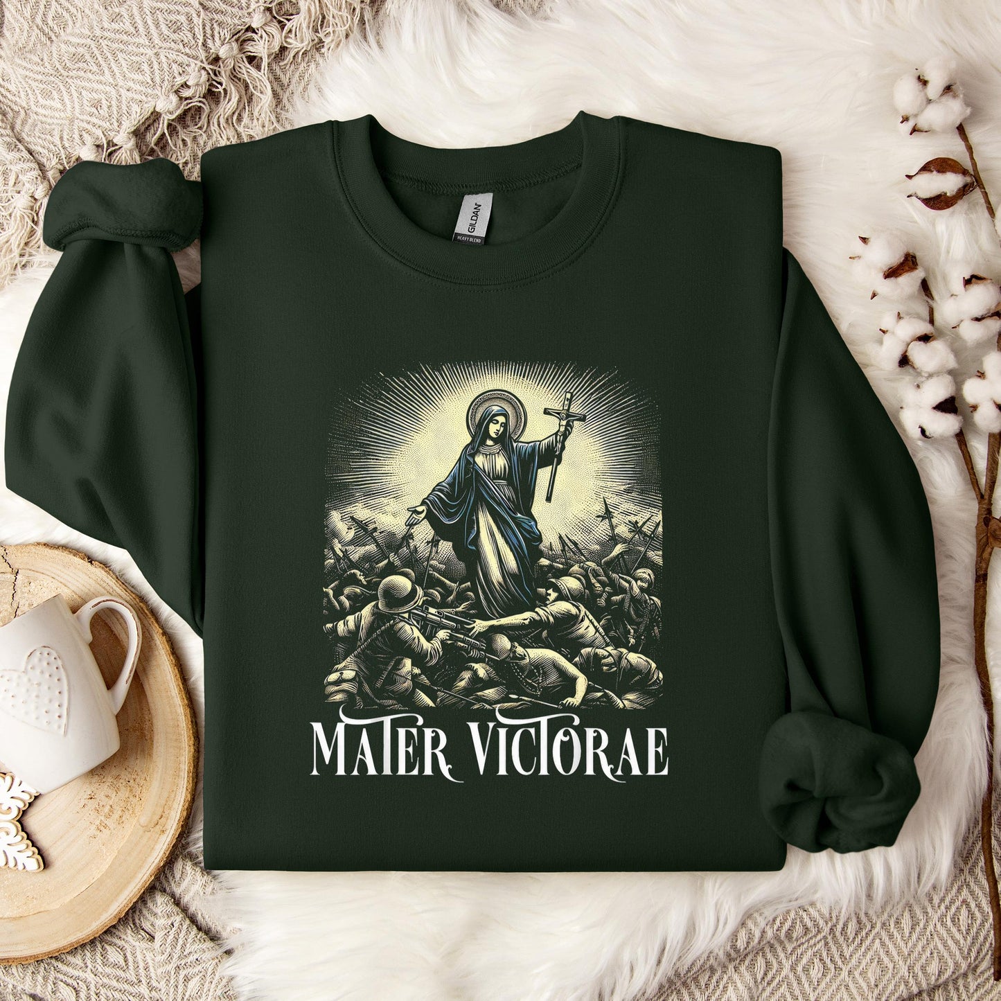 The Holy Virgin Mary 20 Sweatshirt