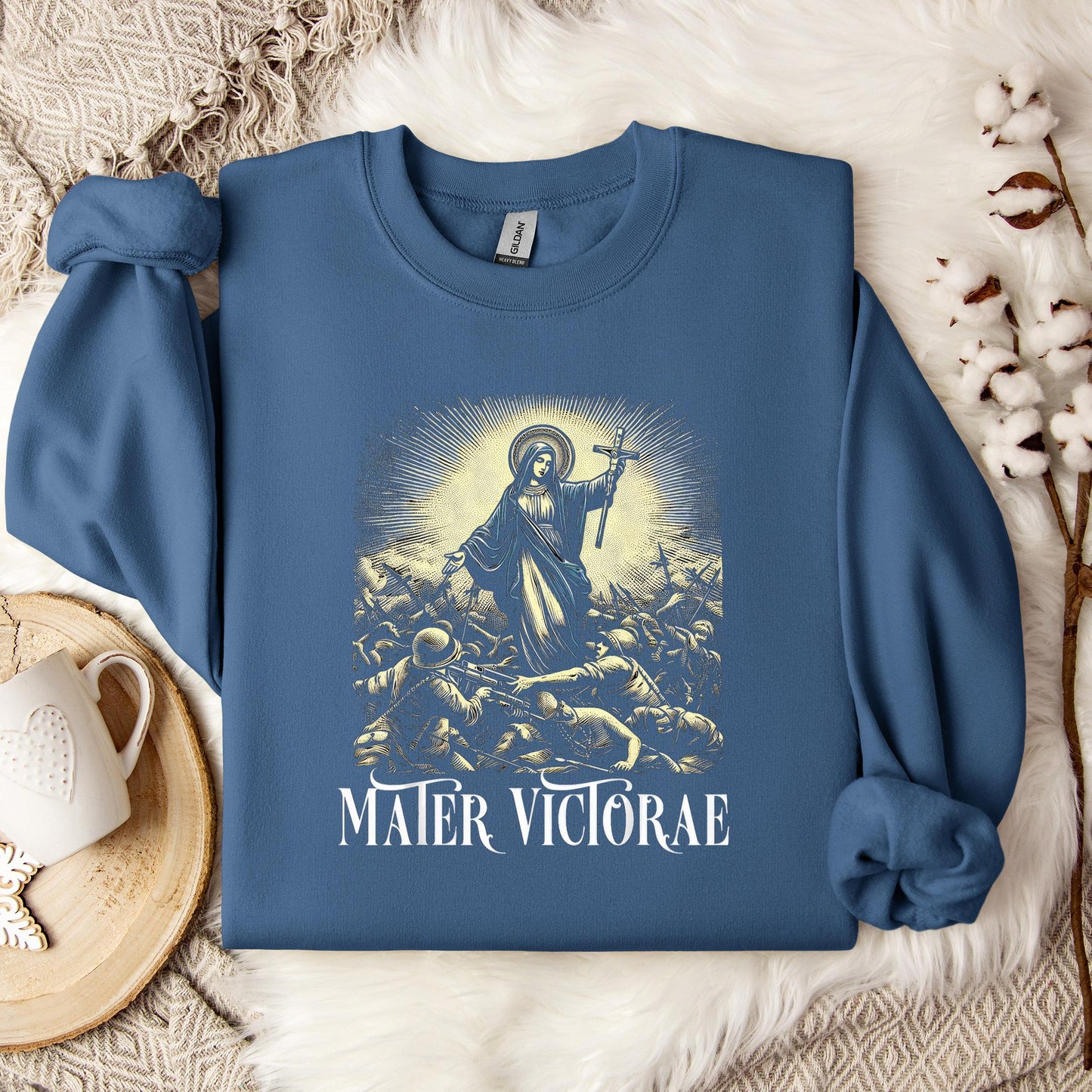 The Holy Virgin Mary 20 Sweatshirt