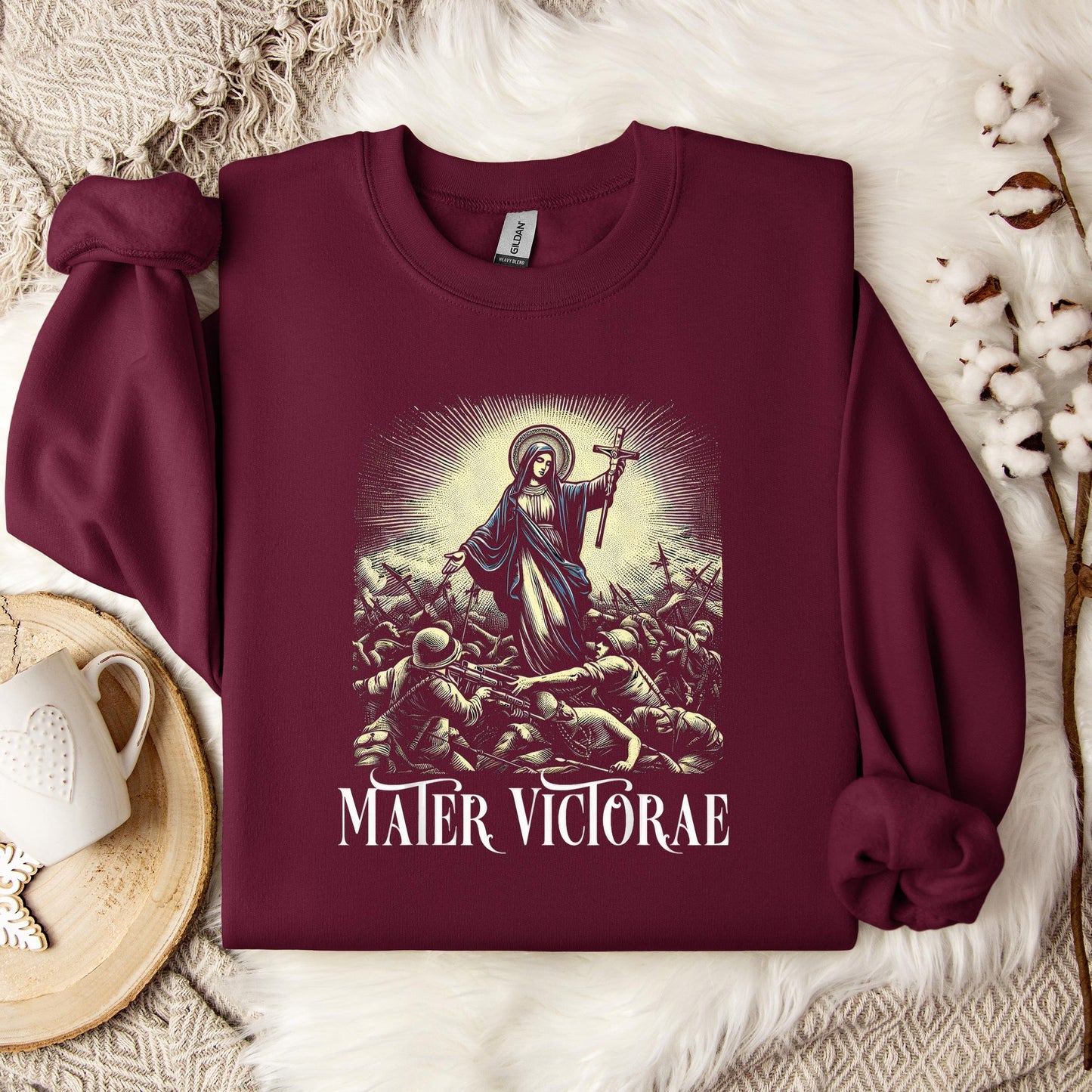 The Holy Virgin Mary 20 Sweatshirt