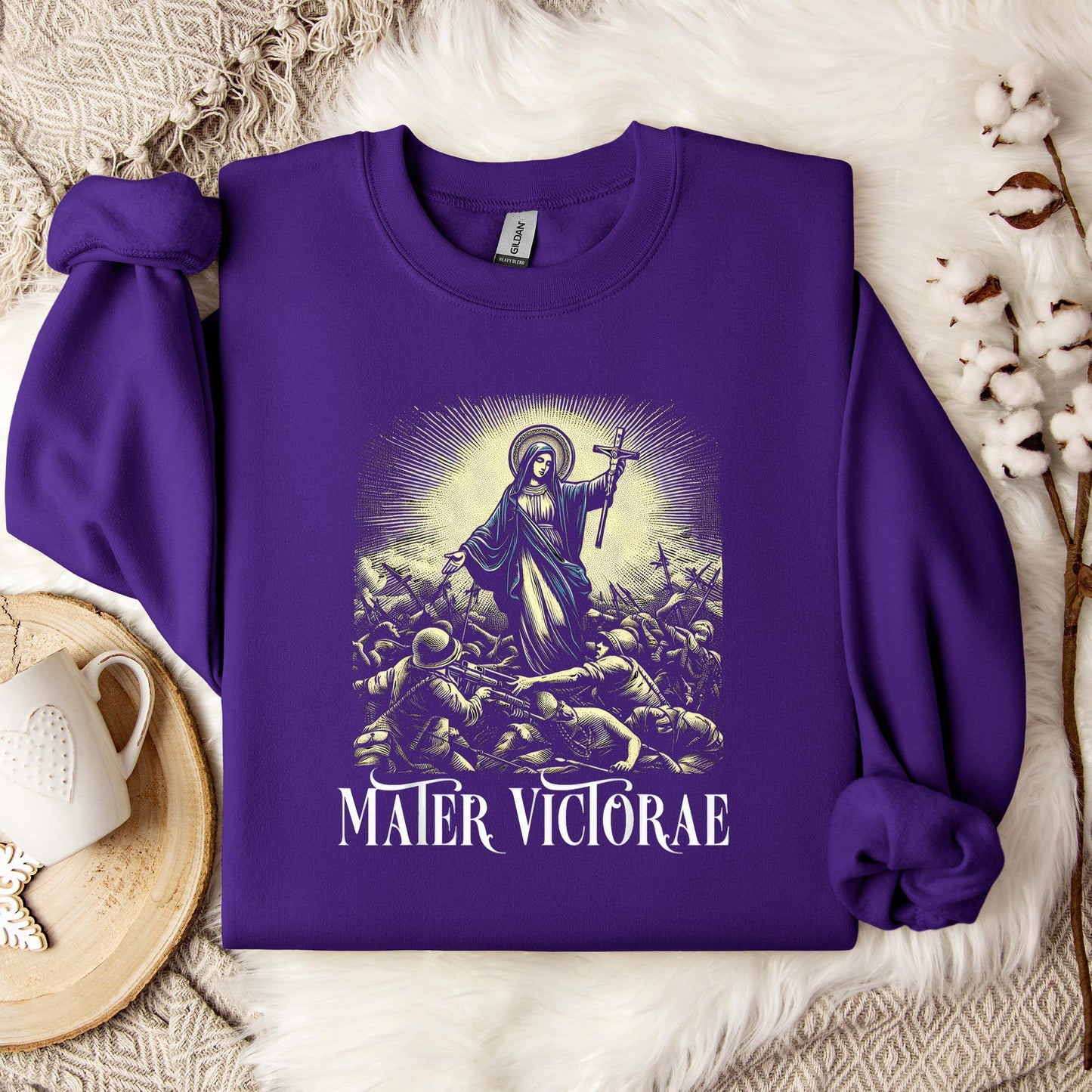 The Holy Virgin Mary 20 Sweatshirt