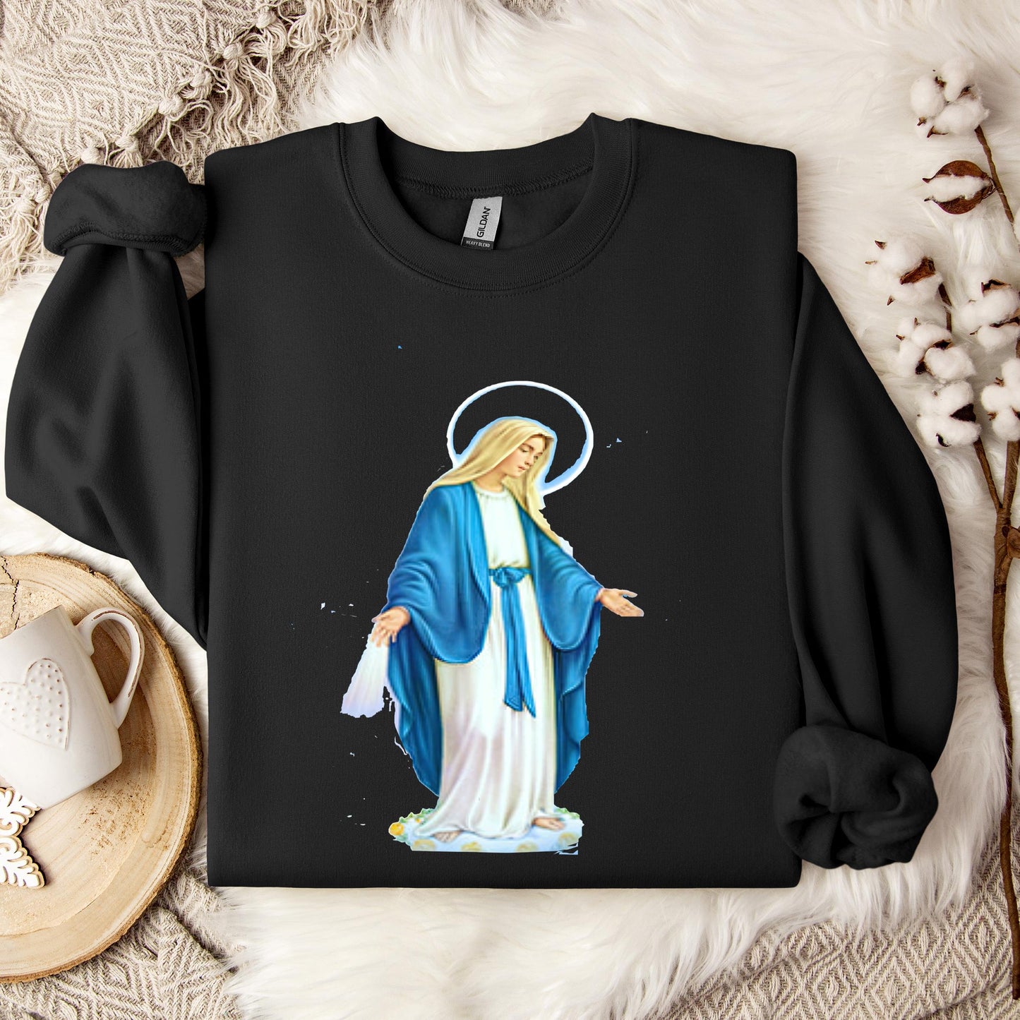The Holy Virgin Mary 21 Sweatshirt