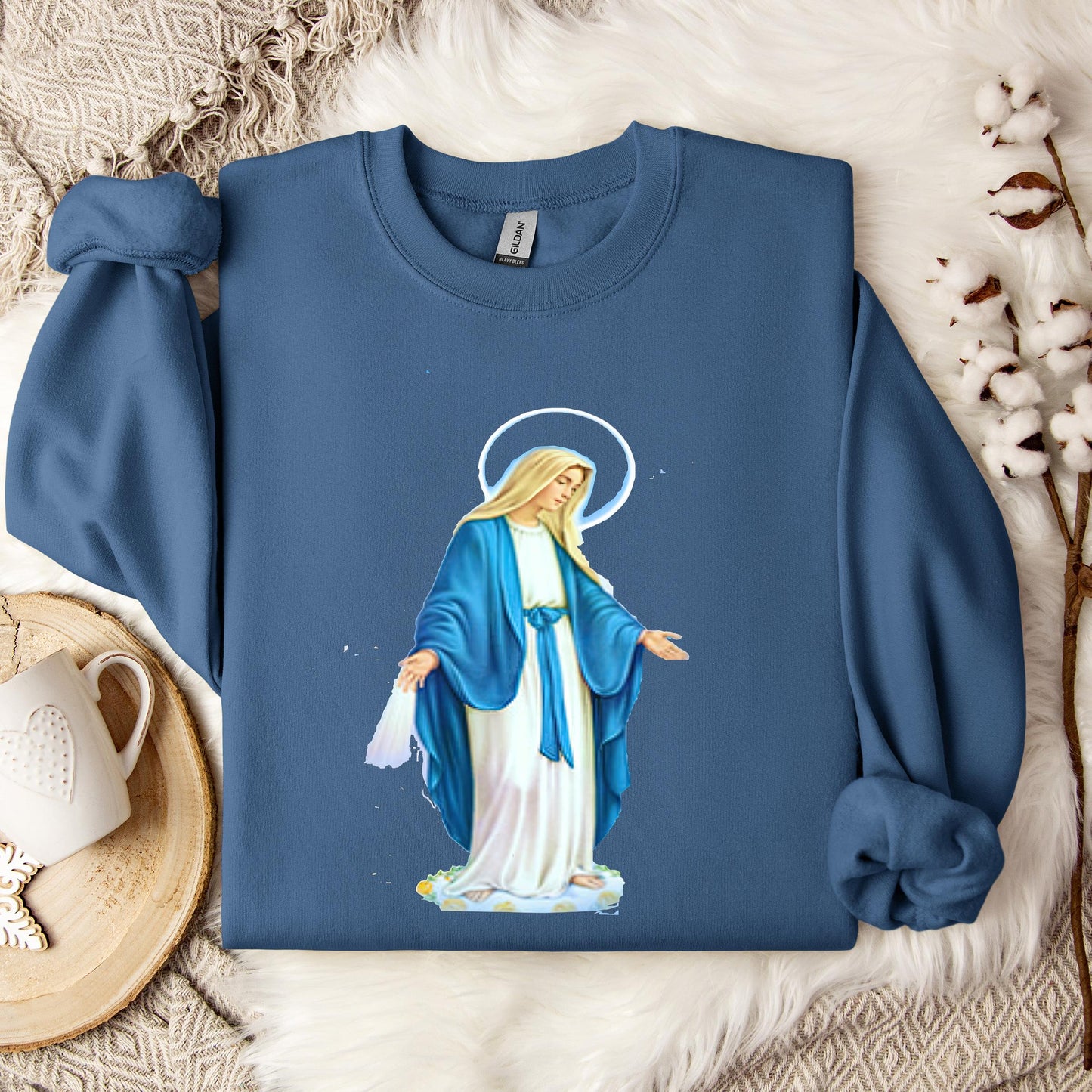 The Holy Virgin Mary 21 Sweatshirt