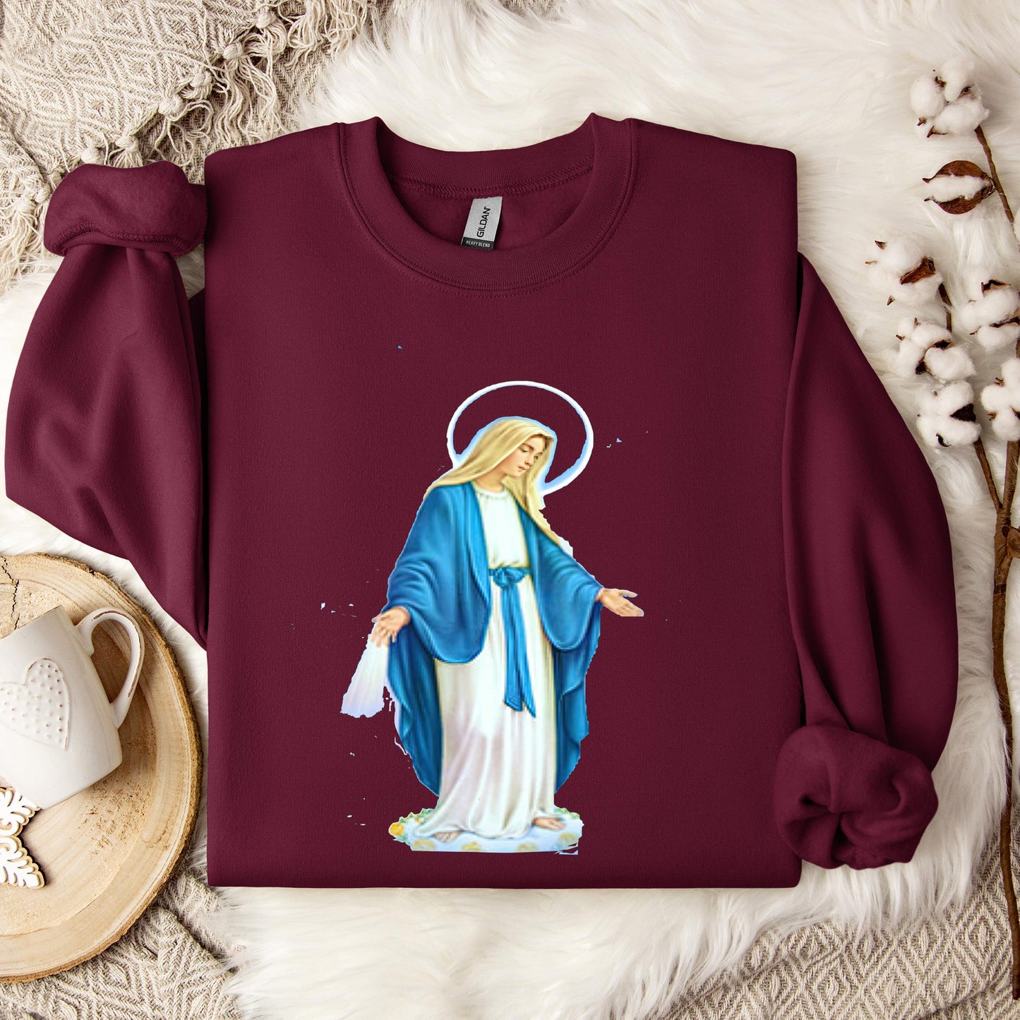 The Holy Virgin Mary 21 Sweatshirt