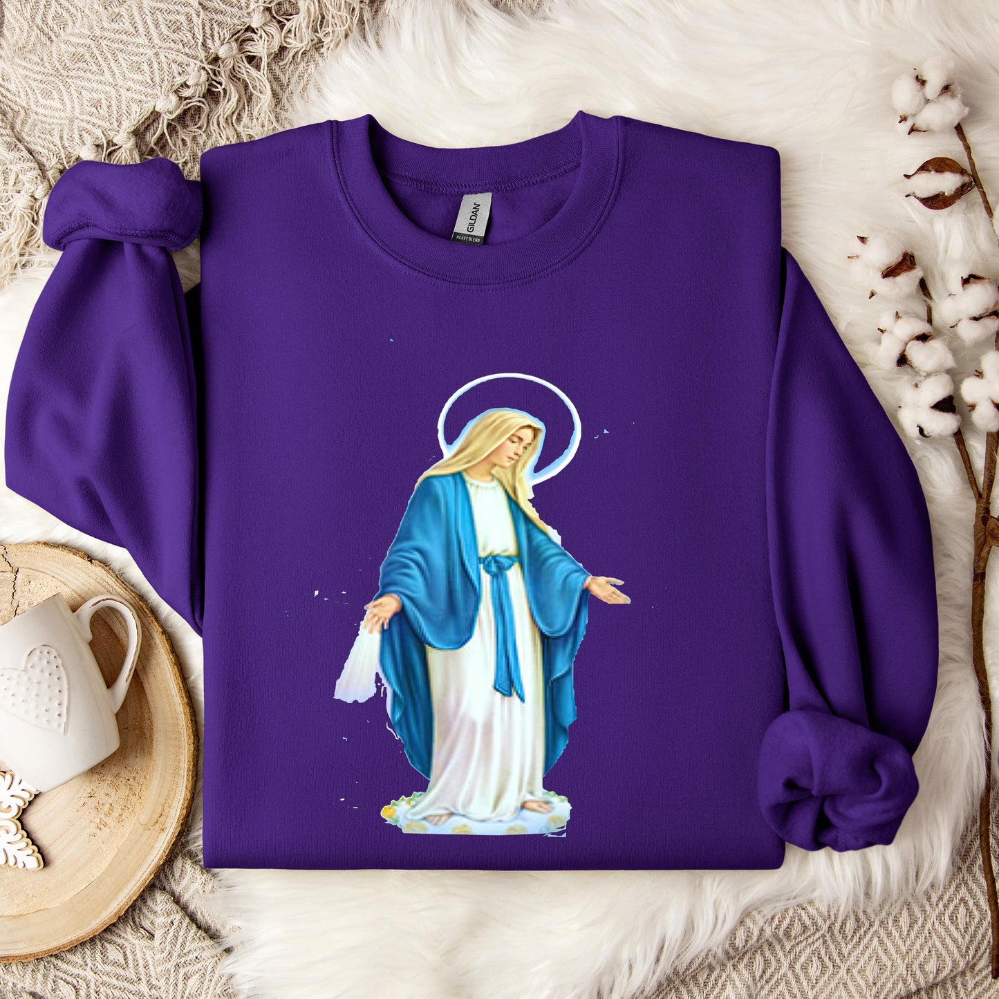 The Holy Virgin Mary 21 Sweatshirt