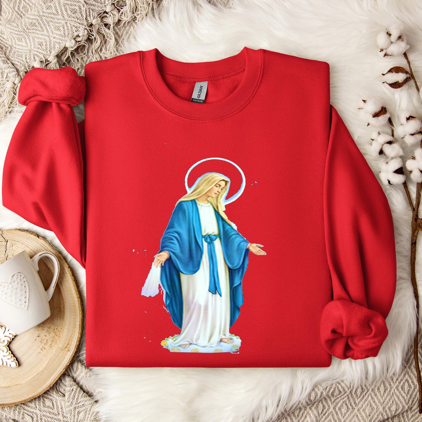 The Holy Virgin Mary 21 Sweatshirt