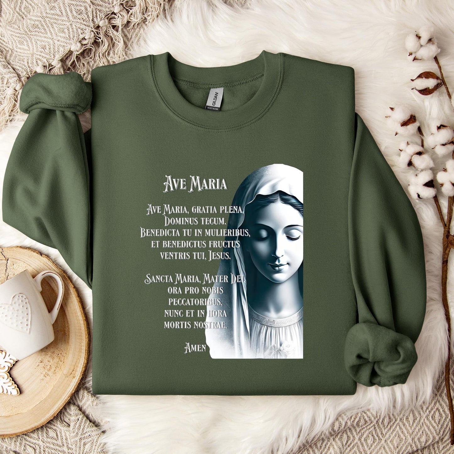 The Holy Virgin Mary 22 Sweatshirt