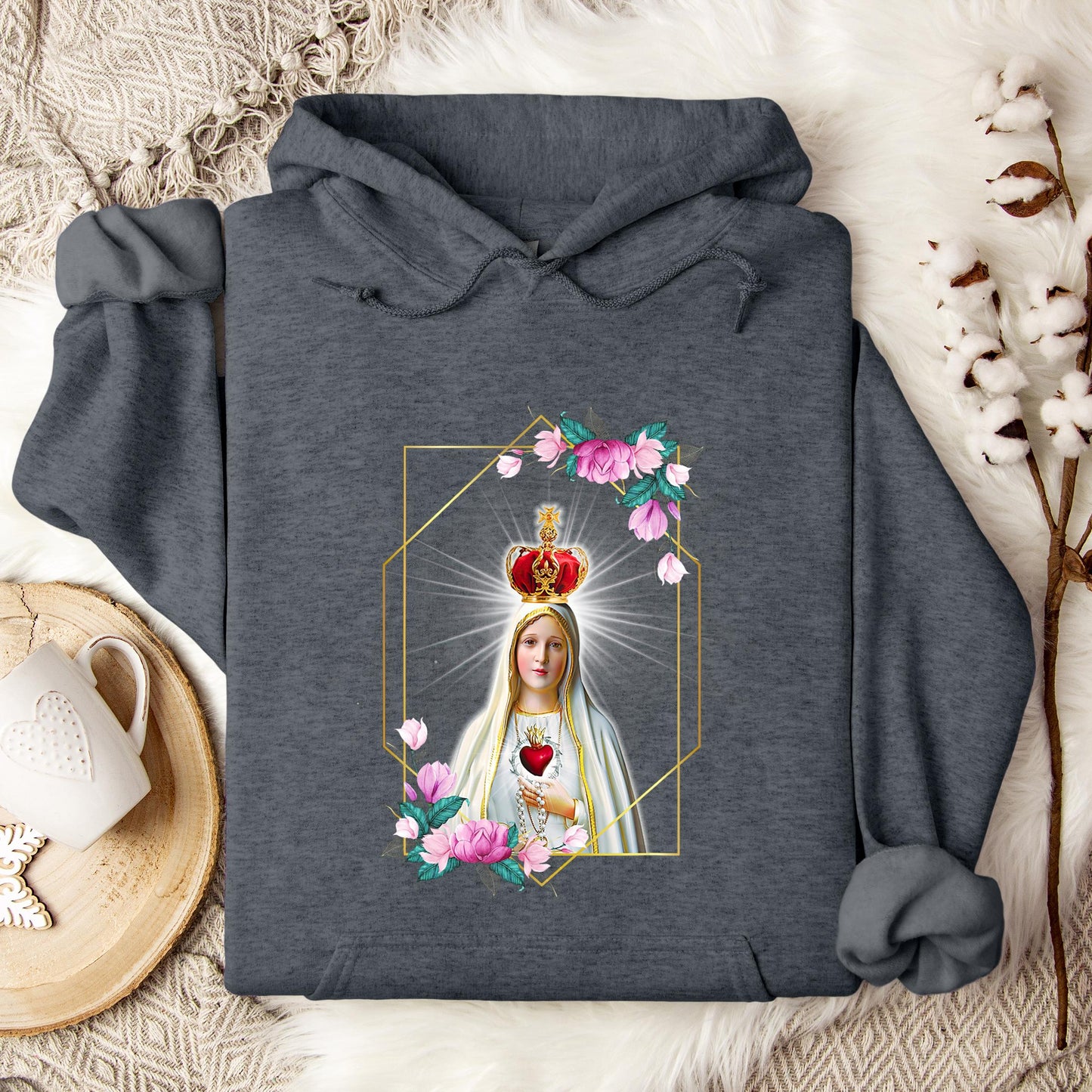 The Holy Virgin Mary 24 Hoodie