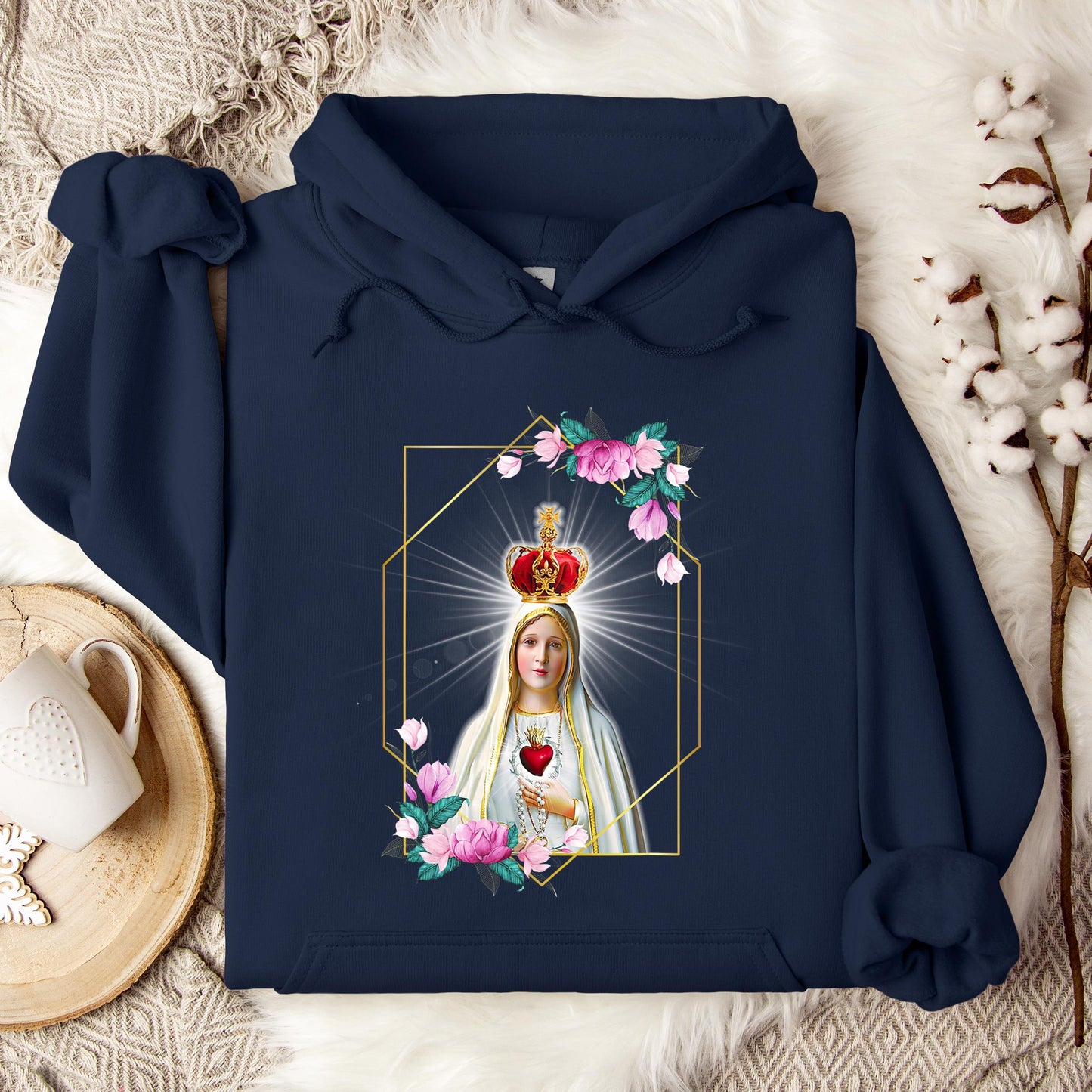 The Holy Virgin Mary 24 Hoodie