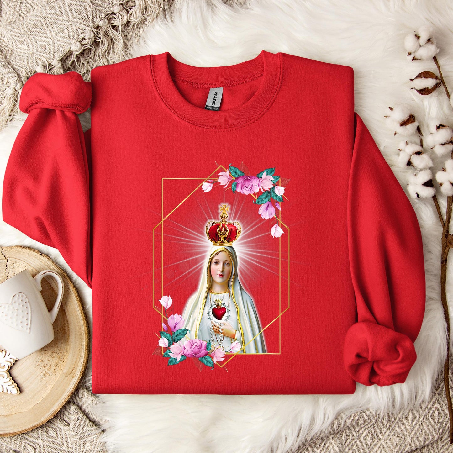 The Holy Virgin Mary 24 Sweatshirt