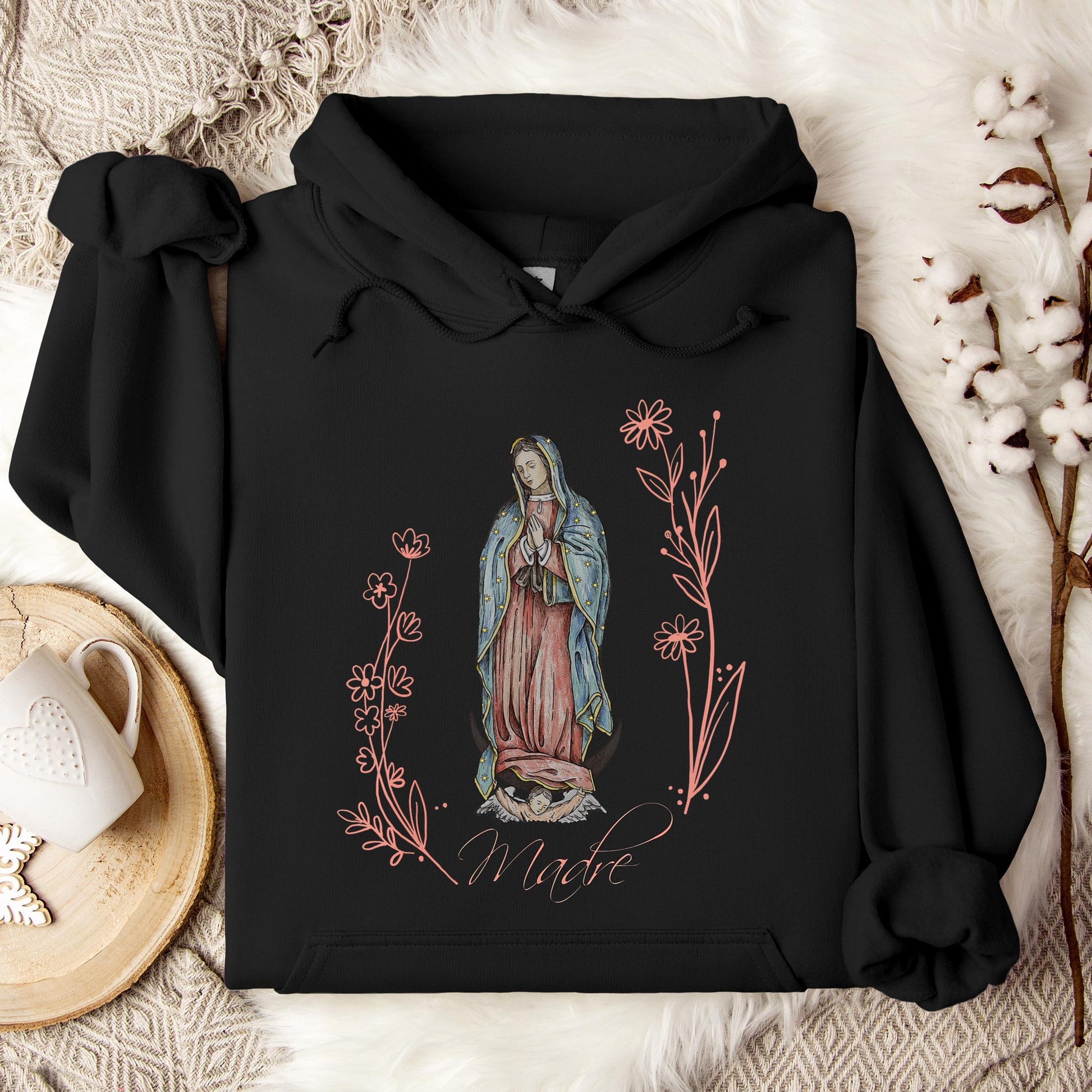 The Holy Virgin Mary 25 Hoodie