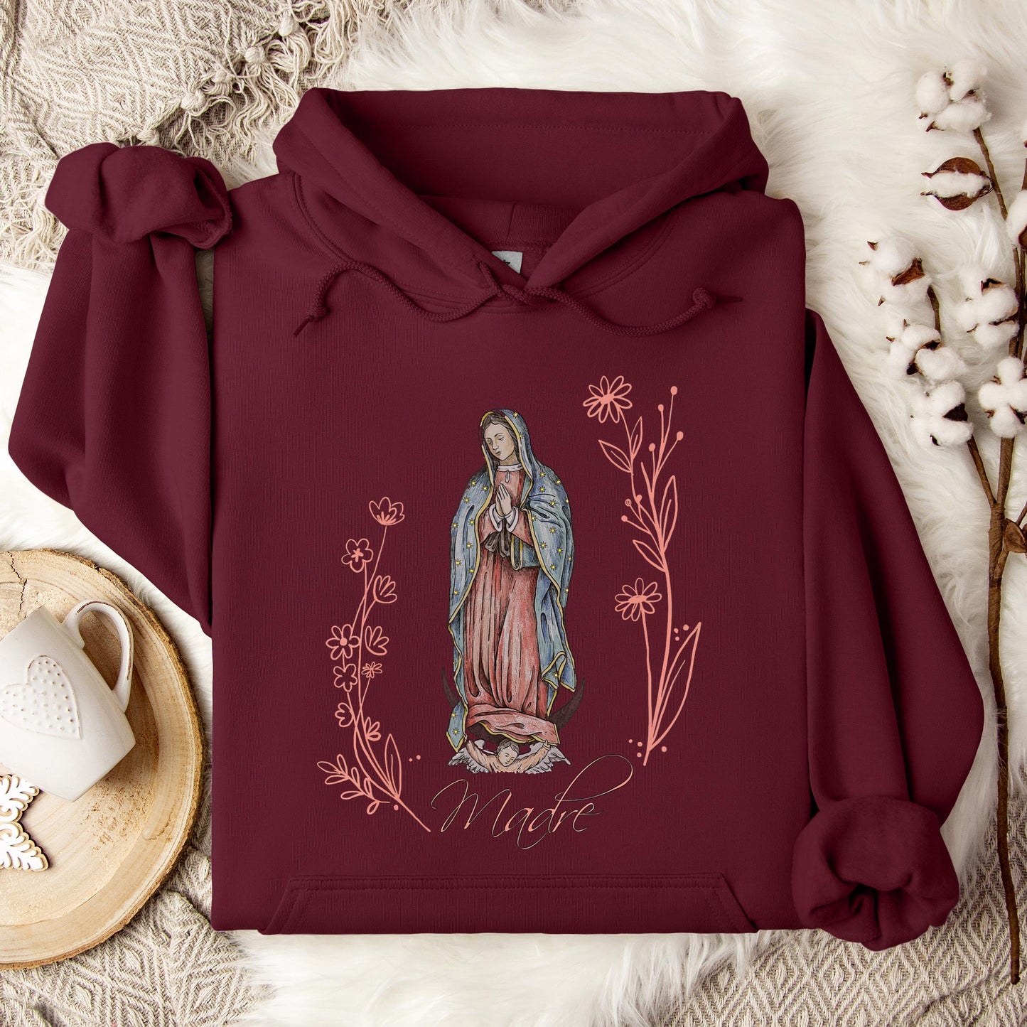 The Holy Virgin Mary 25 Hoodie