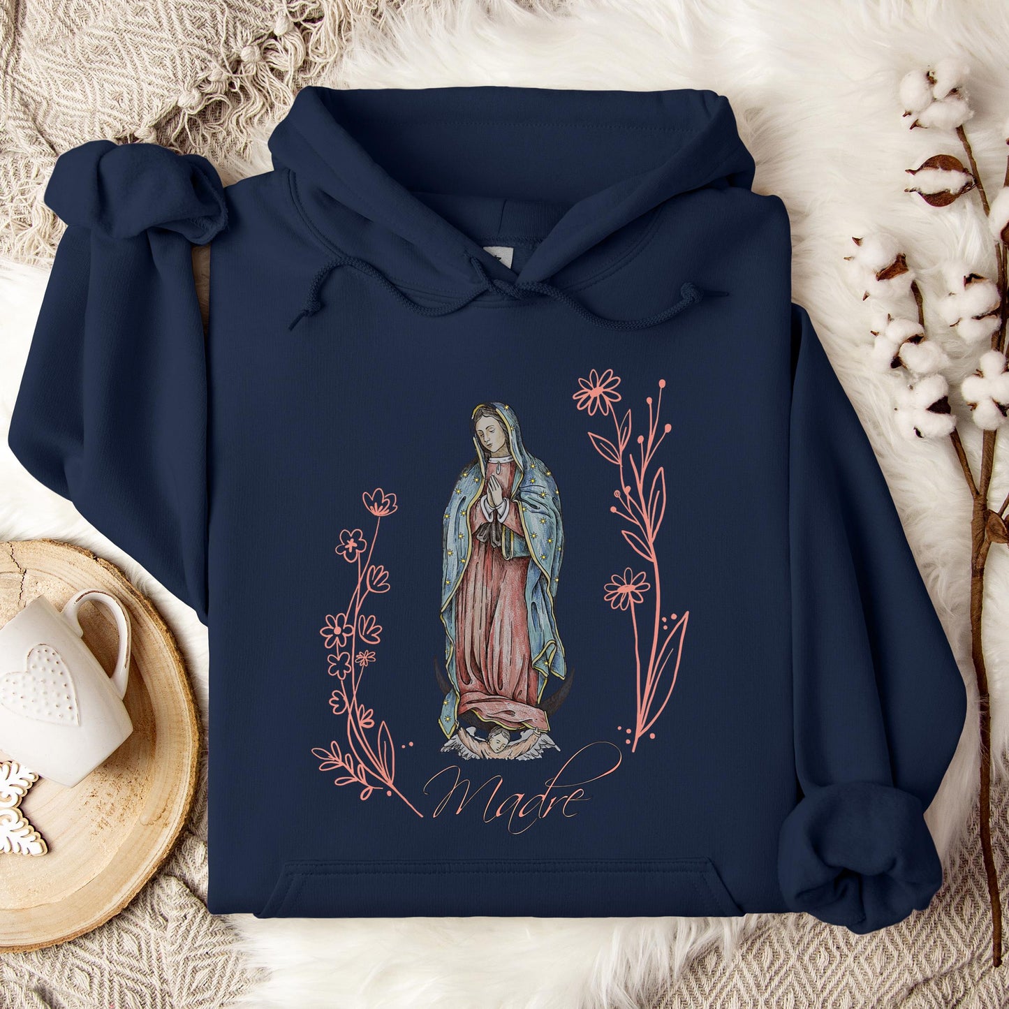 The Holy Virgin Mary 25 Hoodie