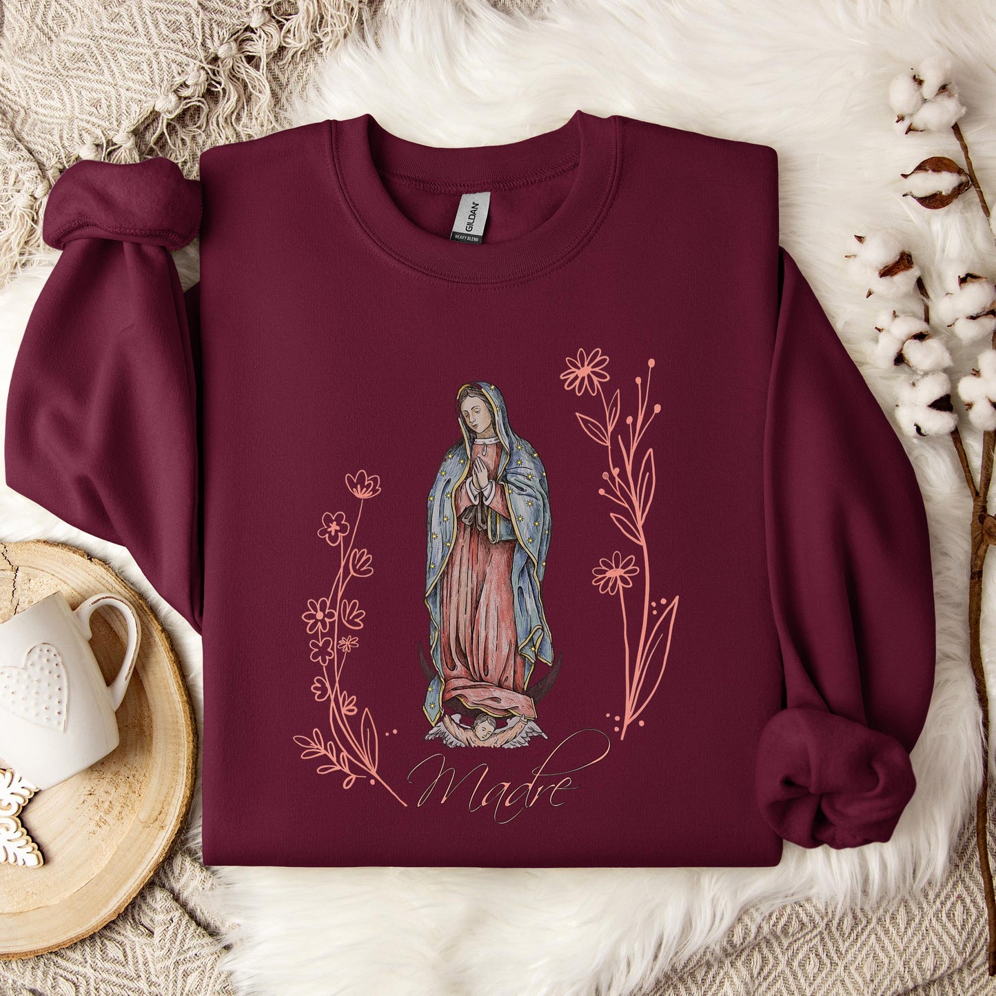 The Holy Virgin Mary 25 Sweatshirt