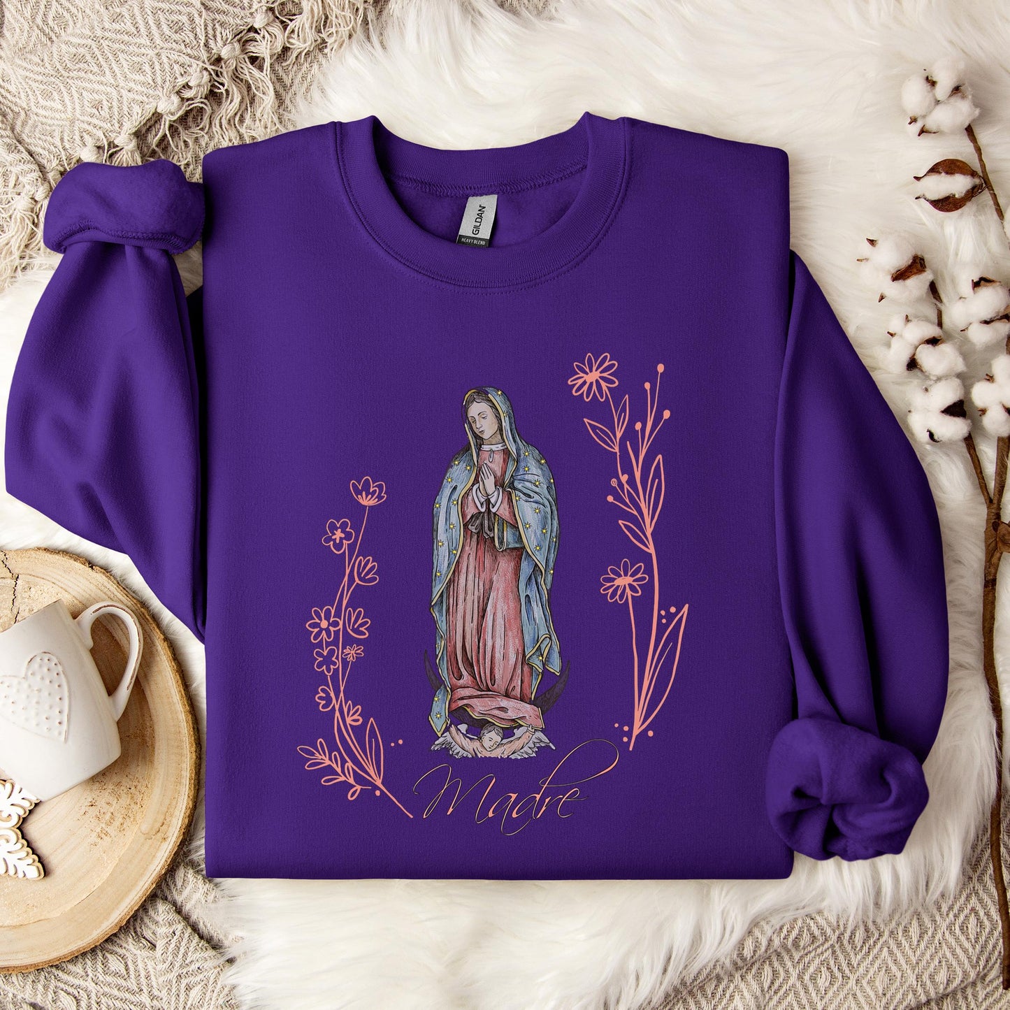 The Holy Virgin Mary 25 Sweatshirt