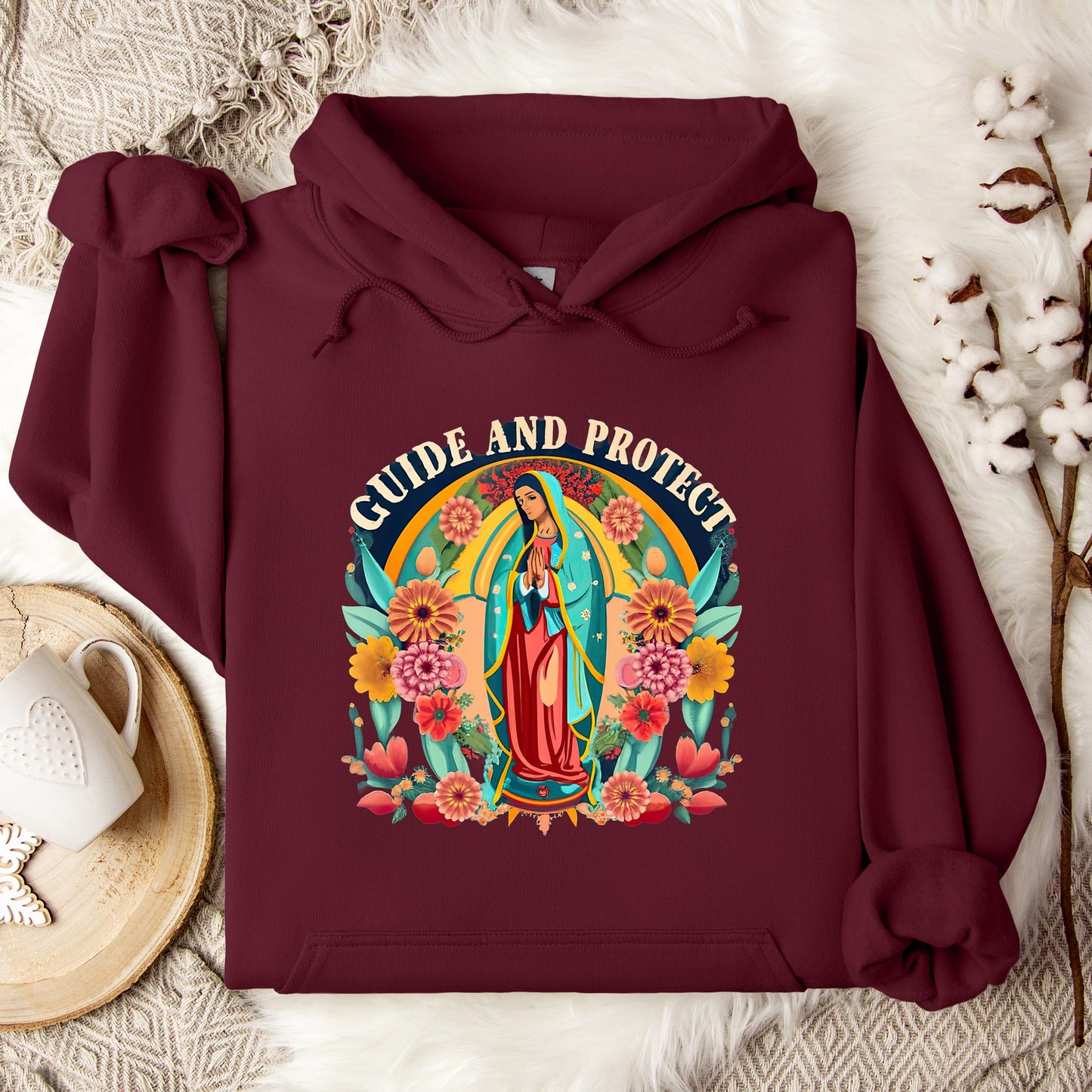The Holy Virgin Mary 27 Hoodie