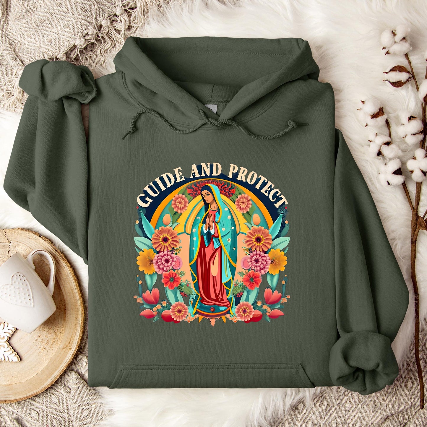 The Holy Virgin Mary 27 Hoodie