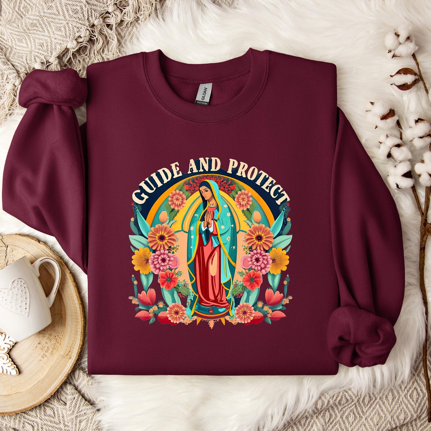 The Holy Virgin Mary 27 Sweatshirt