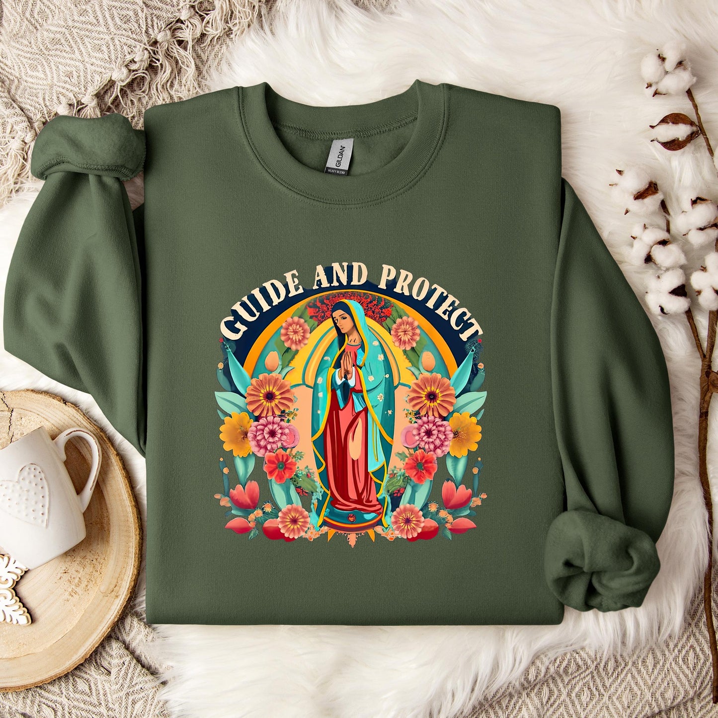 The Holy Virgin Mary 27 Sweatshirt