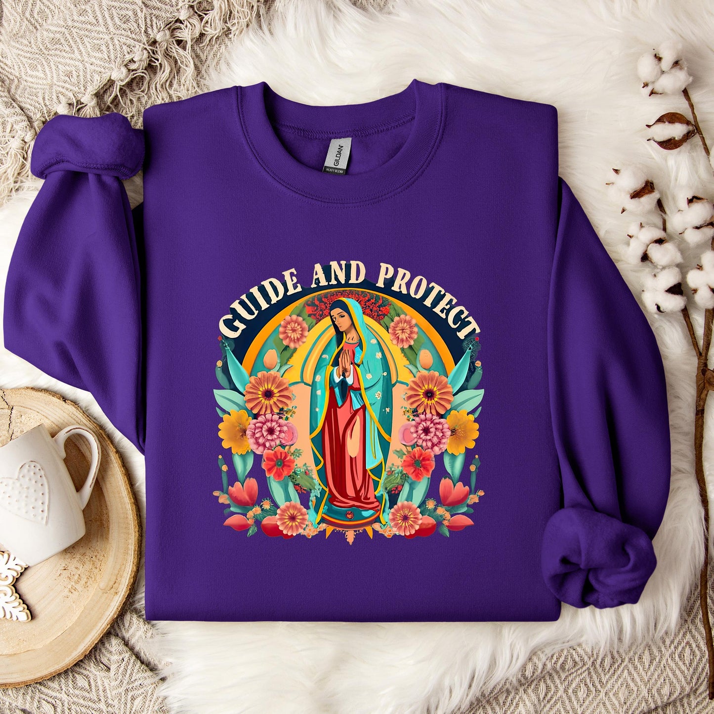 The Holy Virgin Mary 27 Sweatshirt