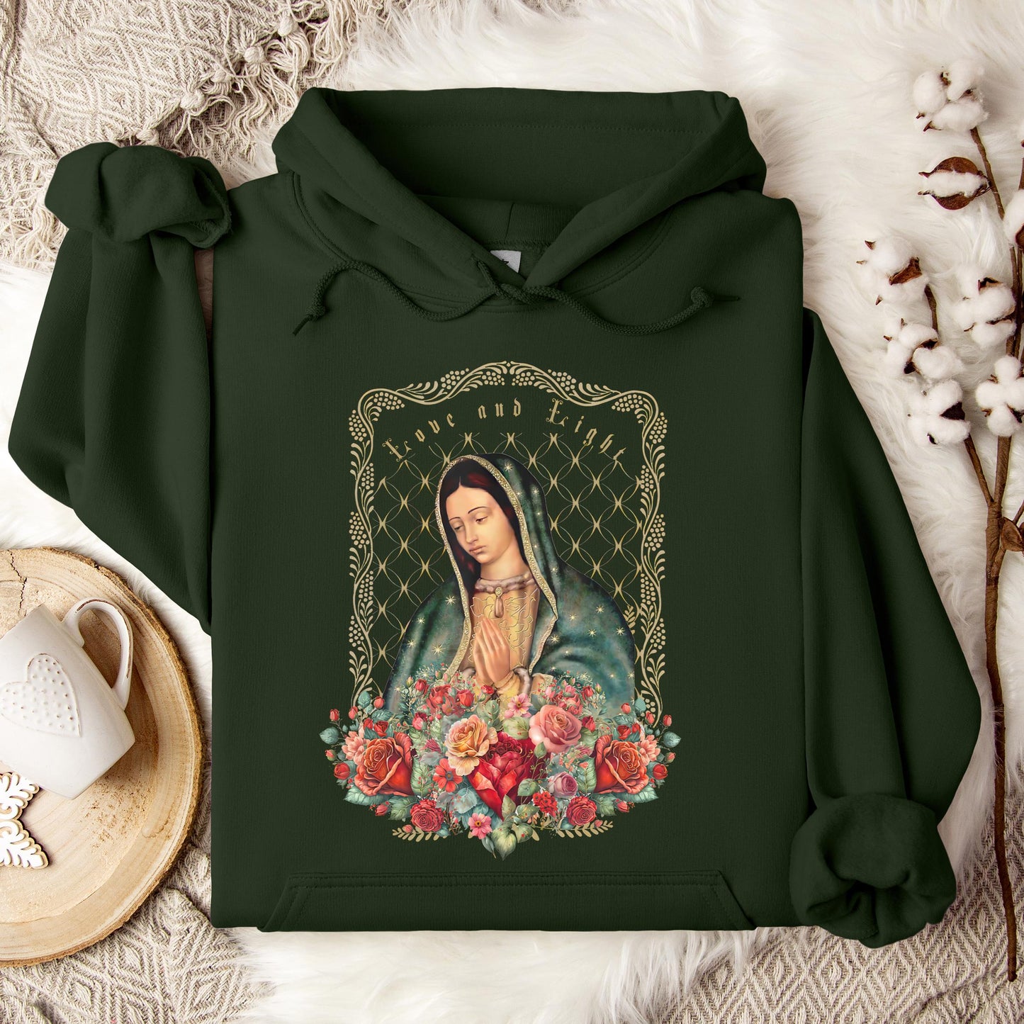 The Holy Virgin Mary 28 Hoodie